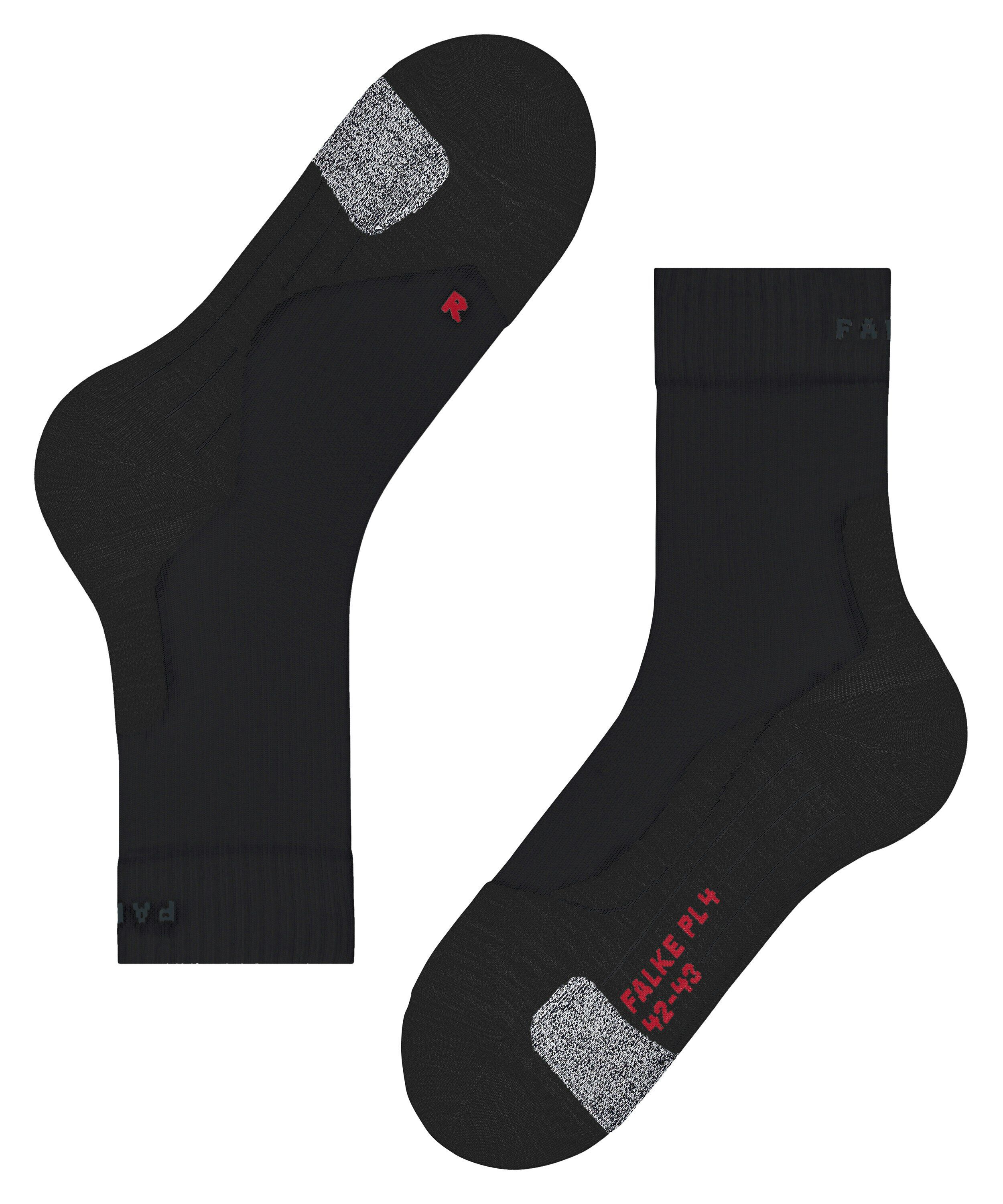 FALKE PL4 herensokken, zwart (black)