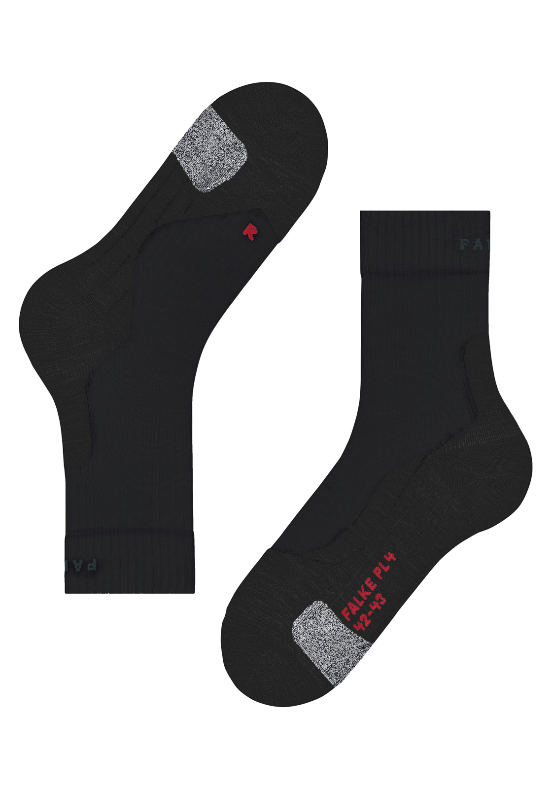 FALKE PL4 herensokken, zwart (black) FALKE PL4 herensokken, zwart (black)