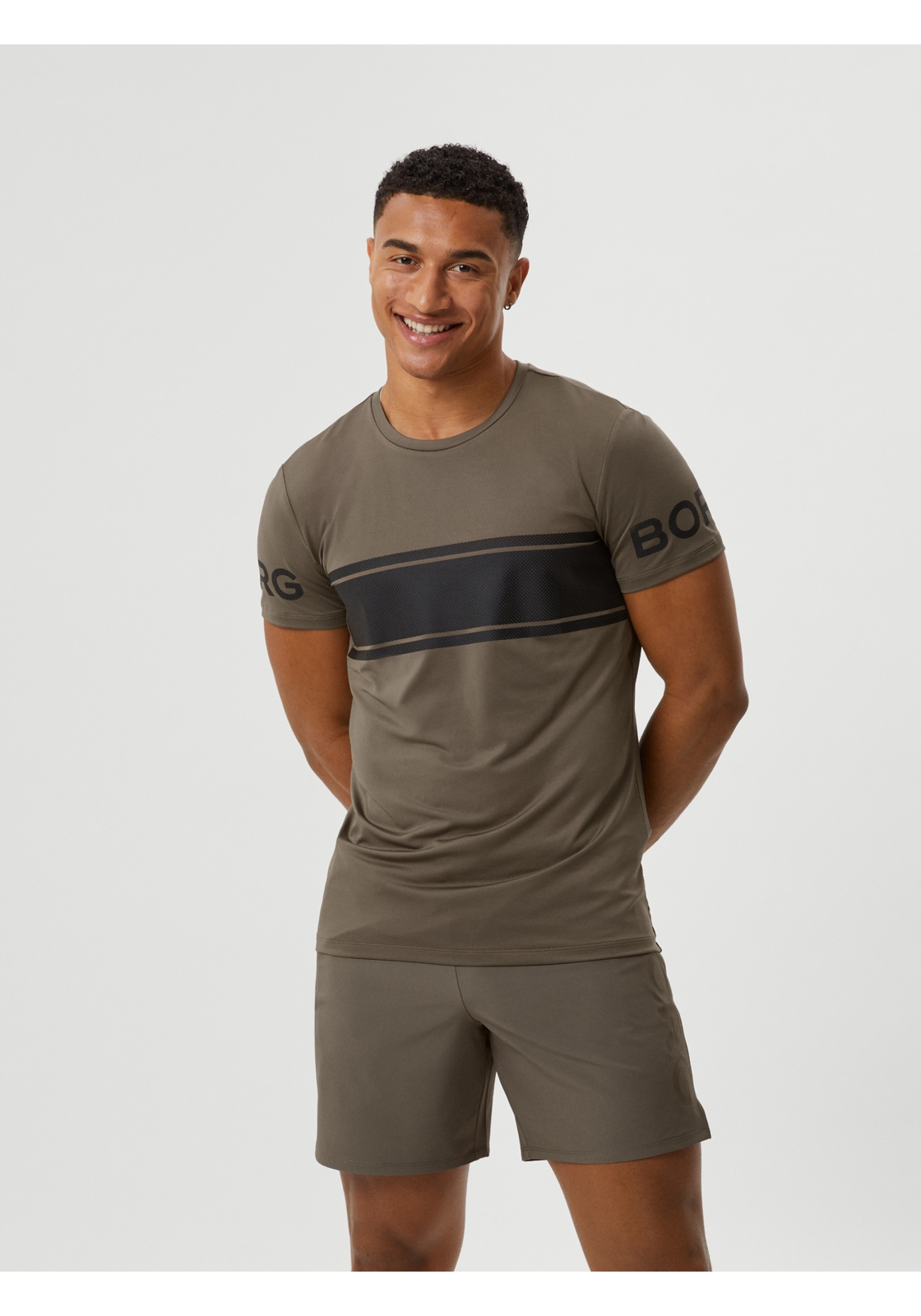 image_2_10002814_NL011_1 Bjorn Borg T-shirt stripe, taupe