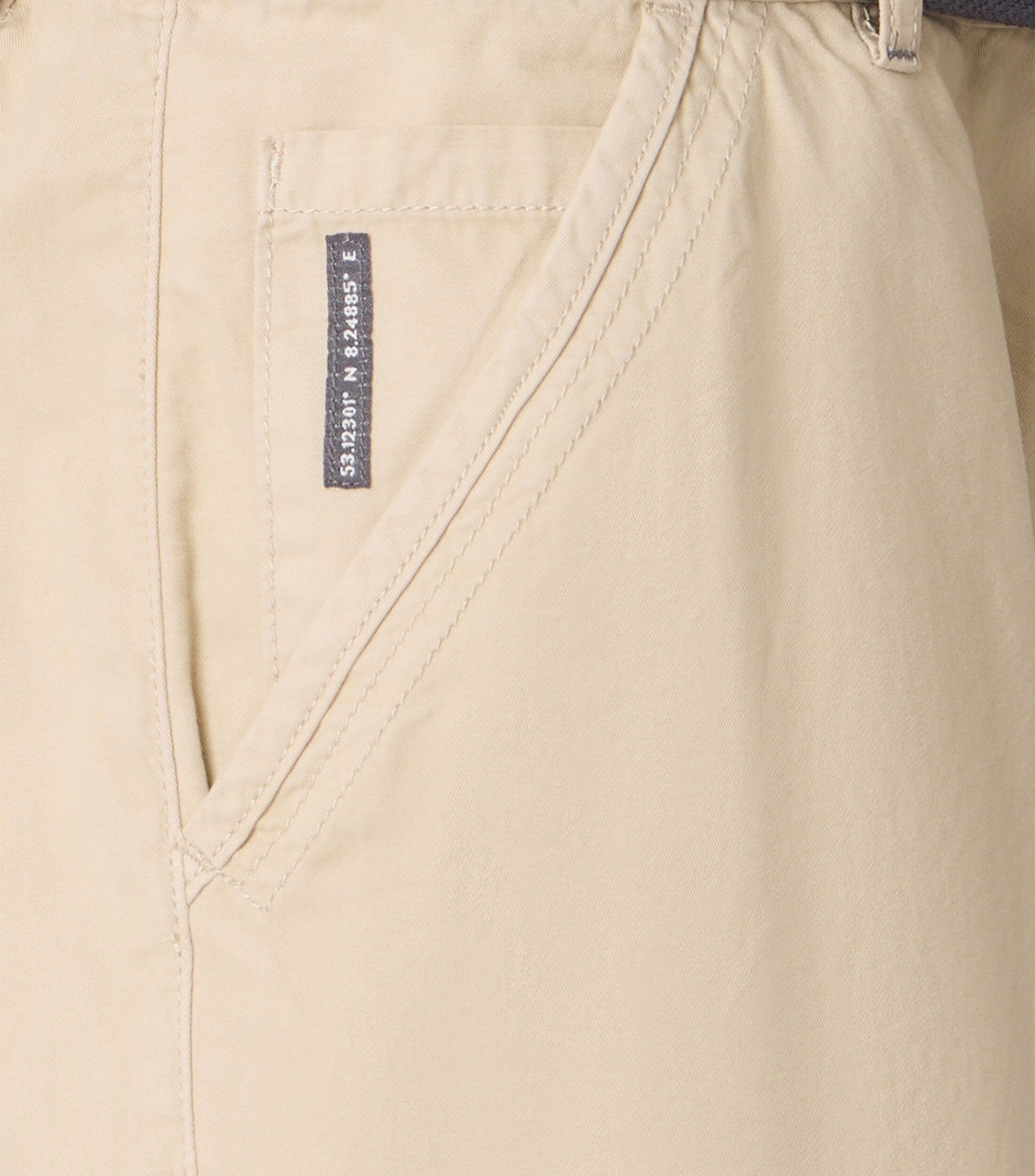 CASA MODA bermuda BEN, heren cargo korte broek, beige