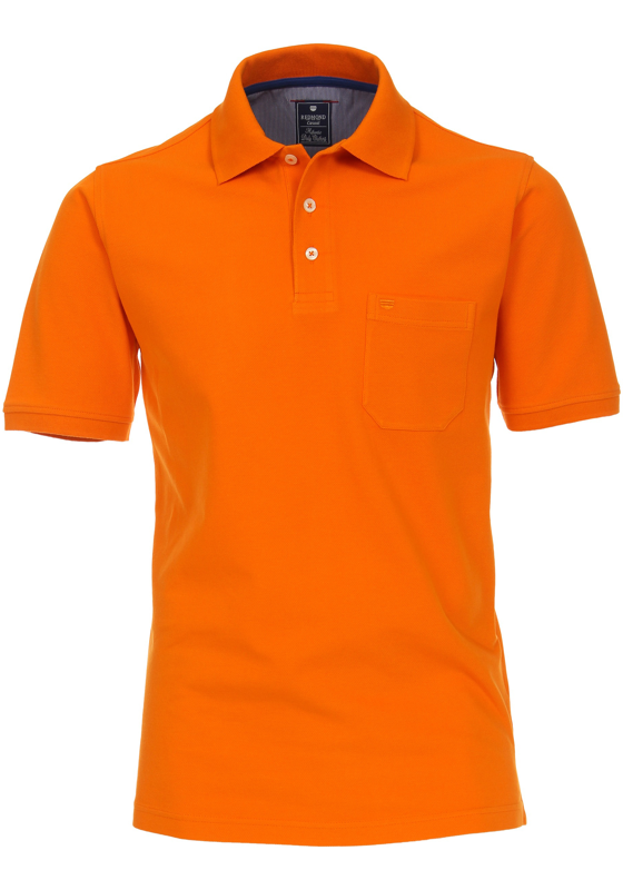 Redmond regular fit poloshirt, oranje Redmond regular fit poloshirt, oranje