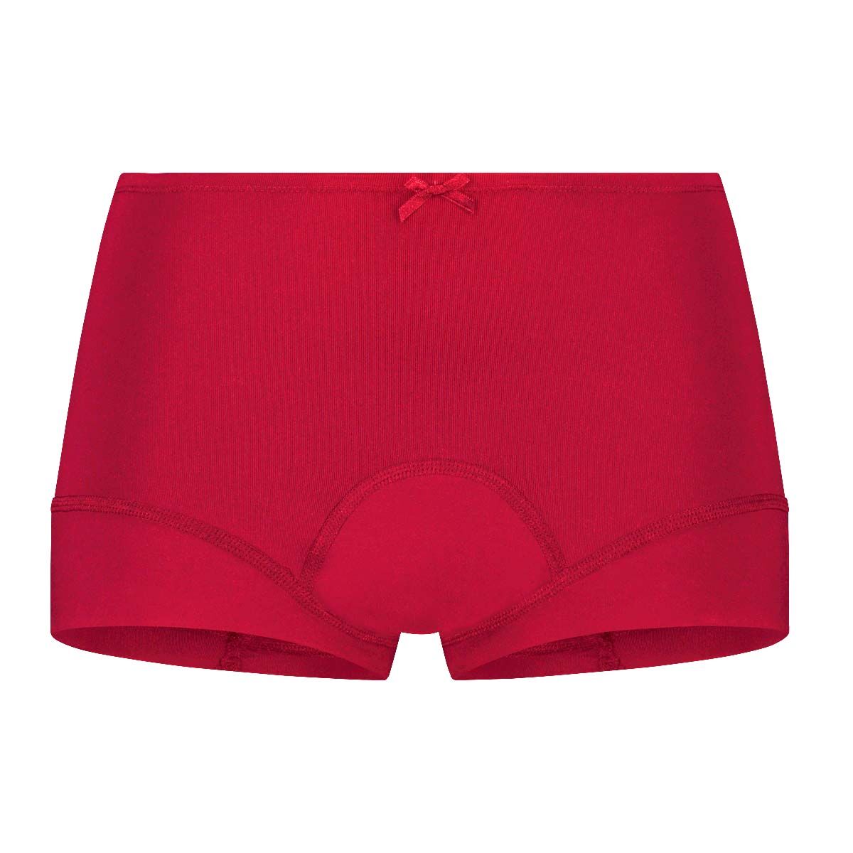 RJ Bodywear RJ dames Period Undies dames short medium flow (1-pack), menstruatieslip, donkerrood