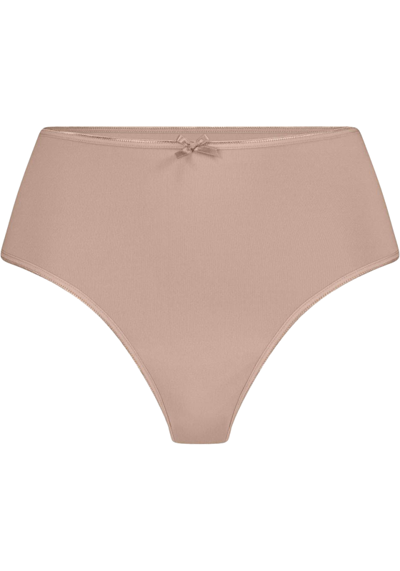 RJ Bodywear Pure Color dames maxi string (1-pack), lichtbruin RJ Bodywear Pure Color dames maxi string (1-pack), lichtbruin