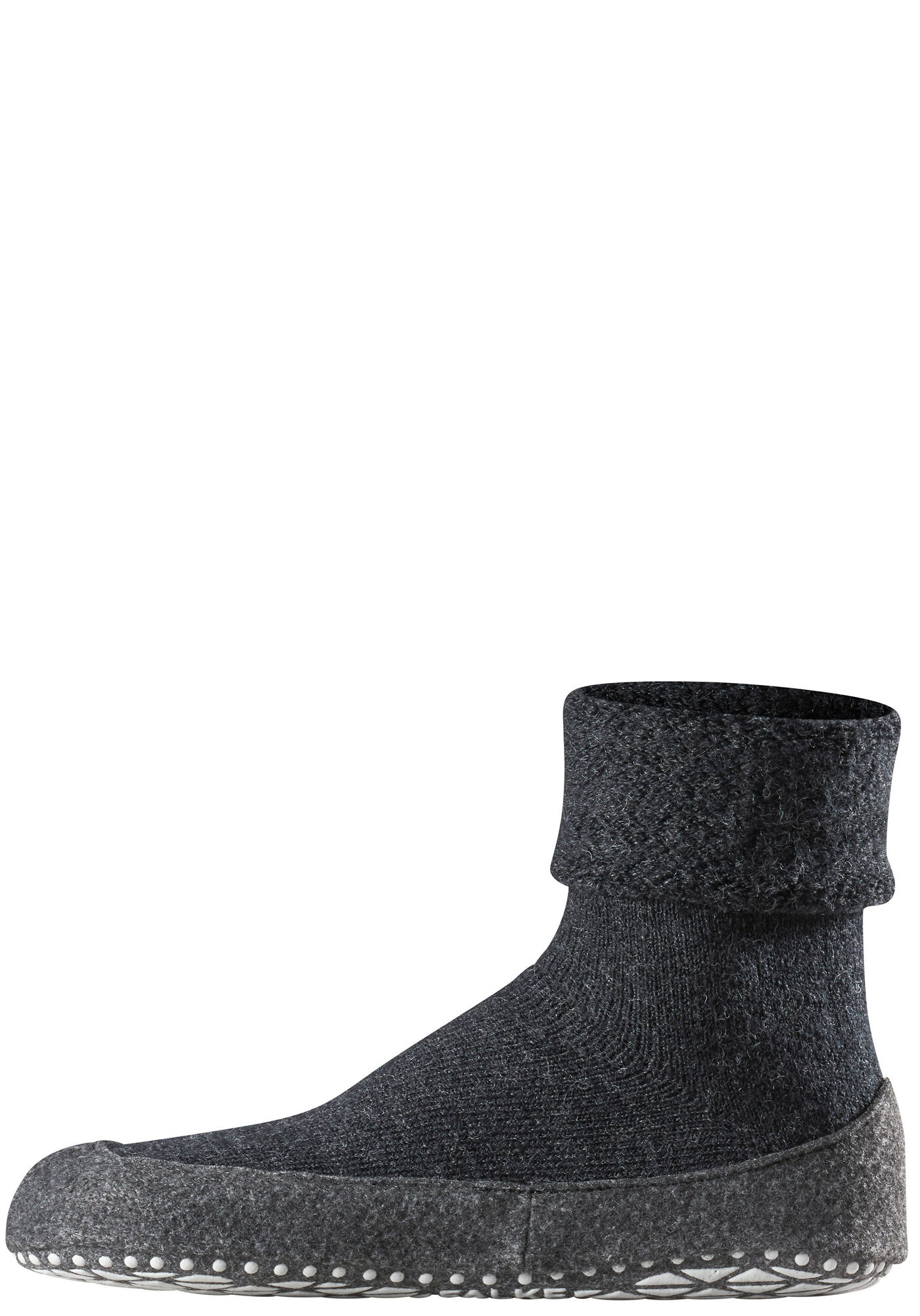 FALKE Cosyshoe huissokken, antraciet (anthracite melange)