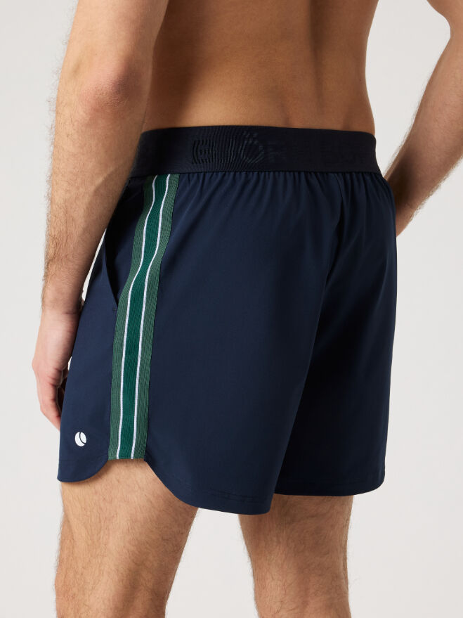 Bjorn Borg Ace Retro 6Inch Shorts, heren sportbroek kort, donkerblauw
