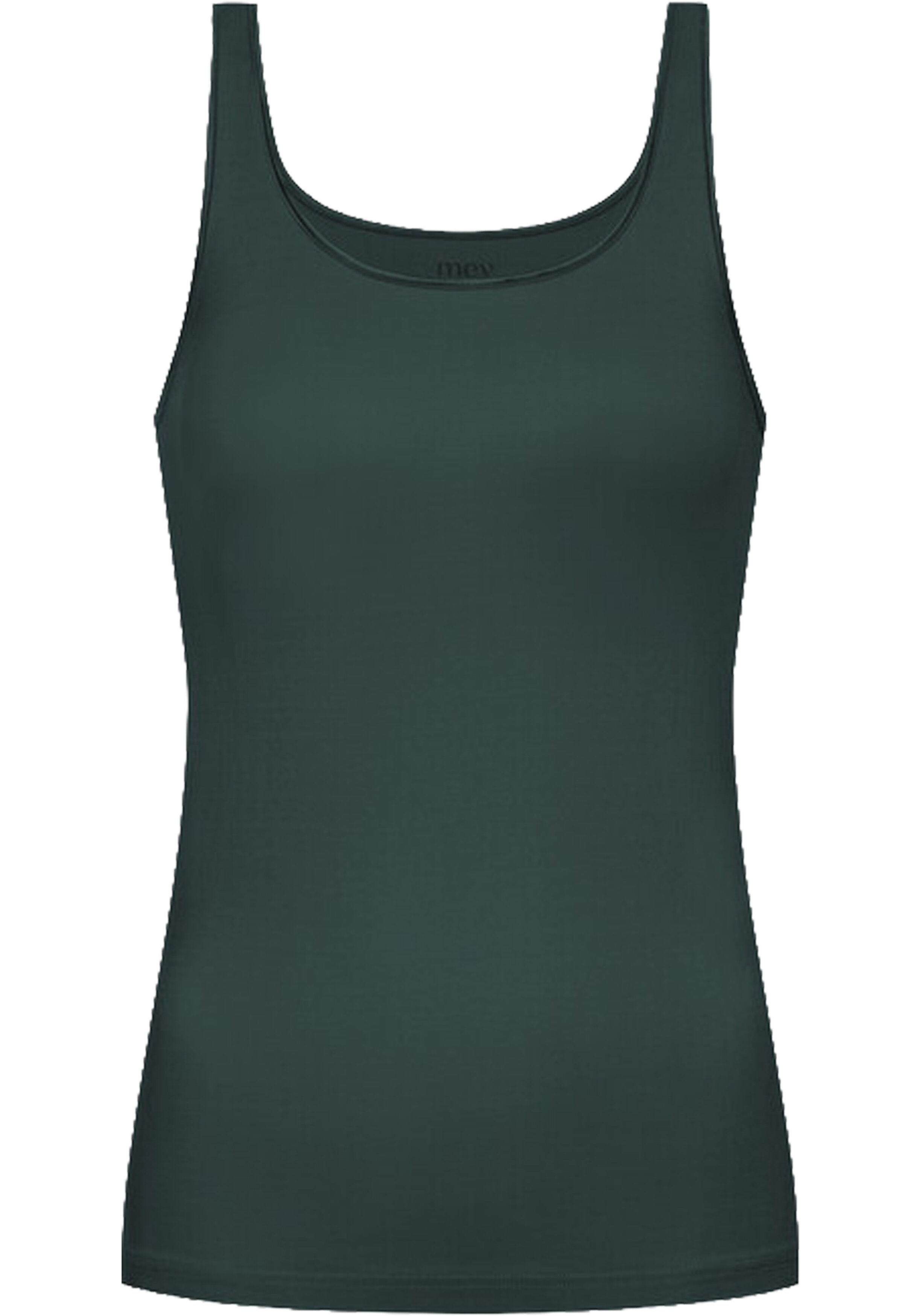 Mey dames top Emotion, hemdje, donkergroen