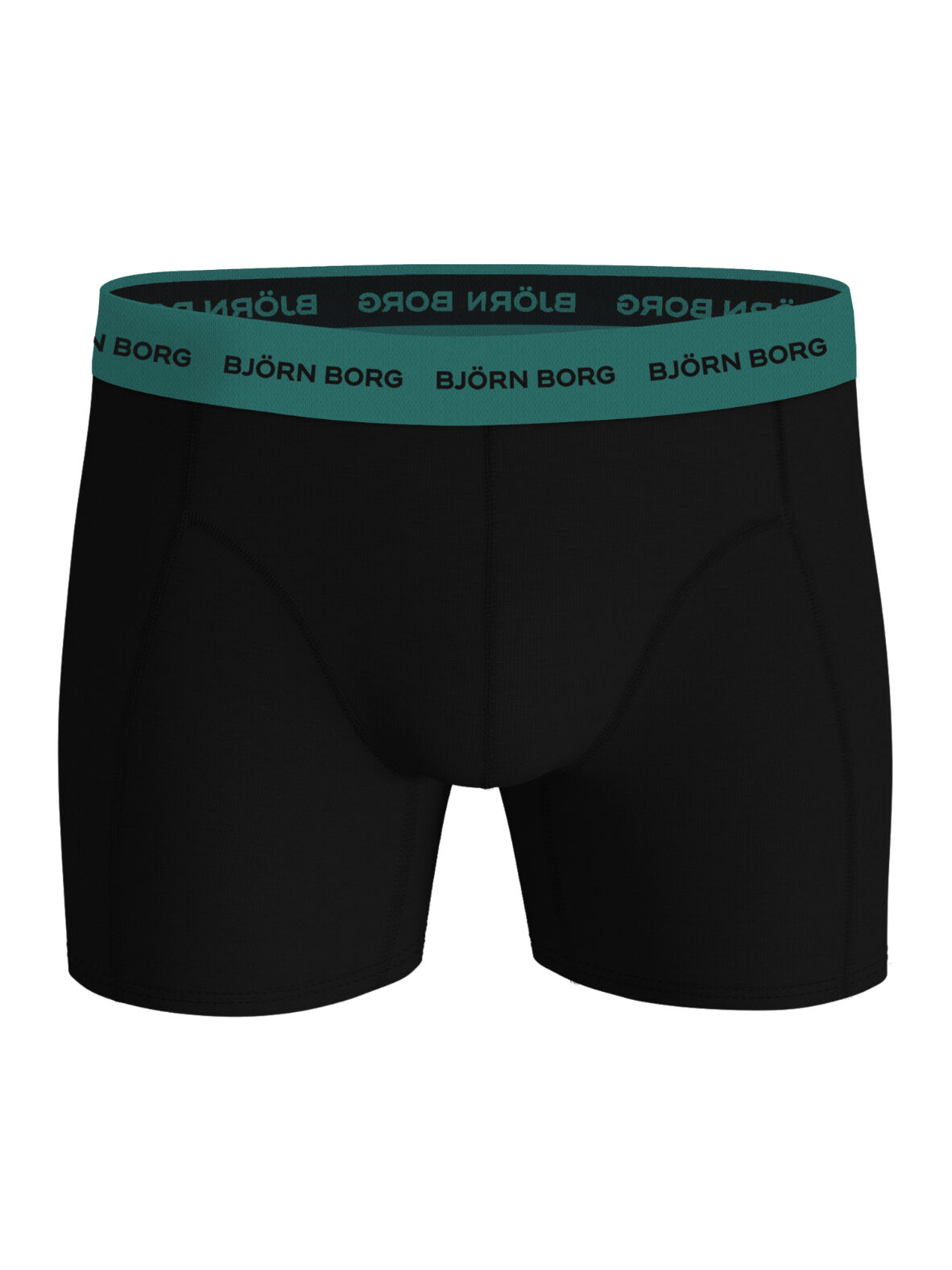 Bjorn Borg Cotton Stretch boxers, heren boxers normale lengte (3-pack), zwart, zwart, zwart