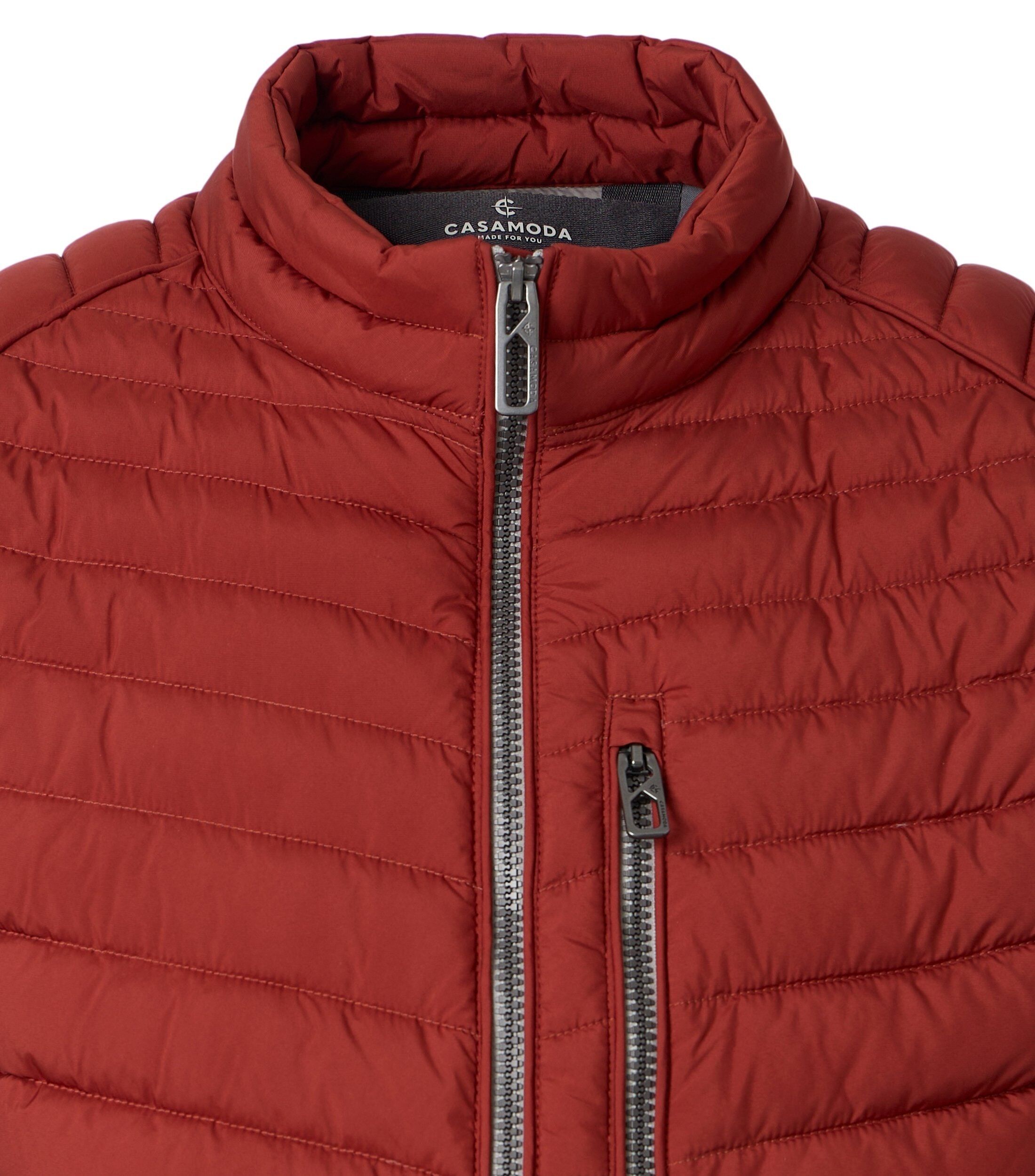 CASA MODA comfort fit bodywarmer, rood, donkerblauw, wit