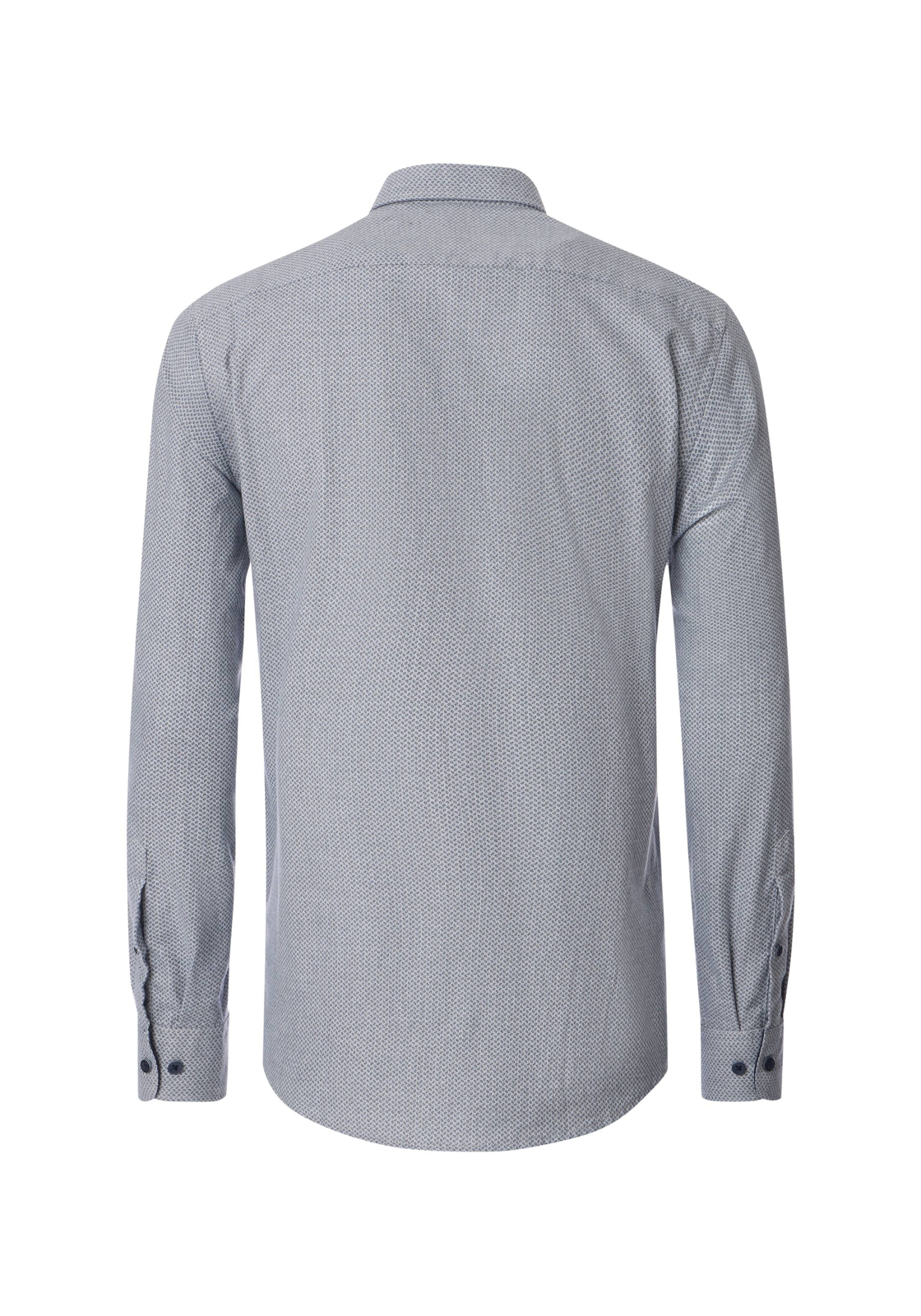 CASA MODA Sport casual fit overhemd, flanel, grijs dessin - 444306700-700 CASA MODA Sport casual fit overhemd, flanel, grijs dessin - 444306700-700