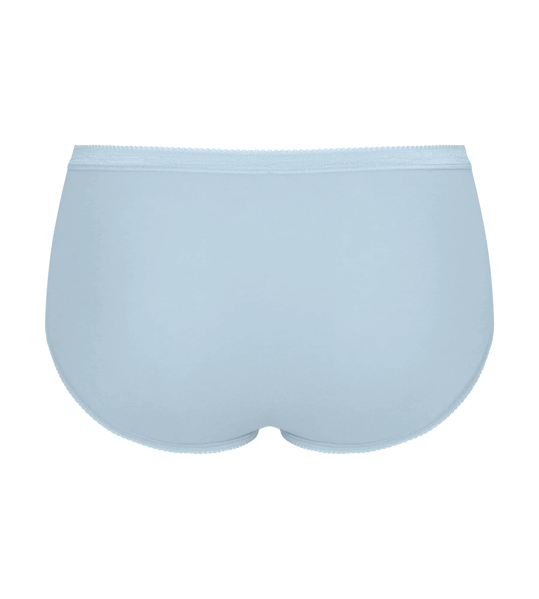 Sloggi Women Basic+ Midi (4-pack), dames slip, wit, lichtblauw, lichtgroen en grijs