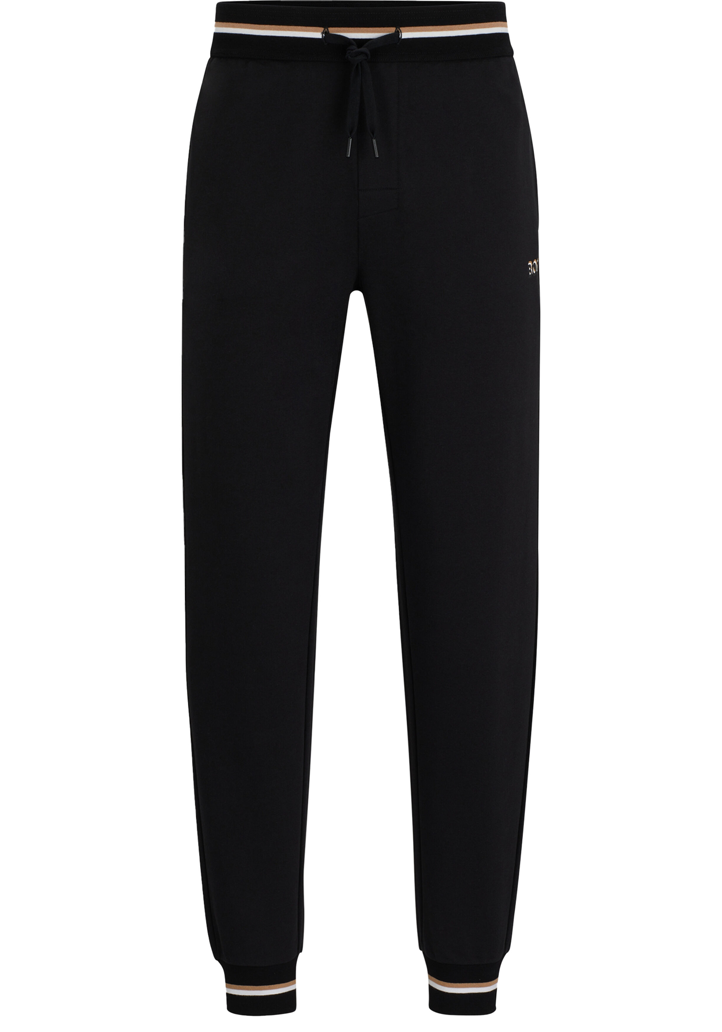 BOSS Iconic Pants, heren pyjama- of loungebroek, zwart
