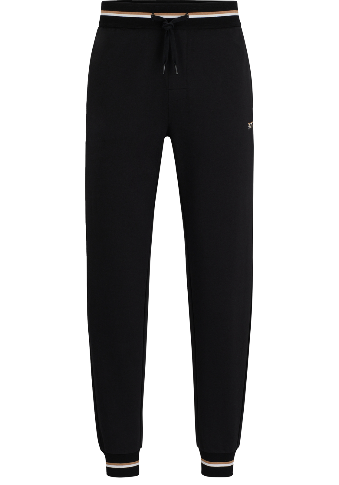 1-4063539704807-lounge_broek-hugo_boss_HR BOSS Iconic Pants, heren pyjama- of loungebroek, zwart