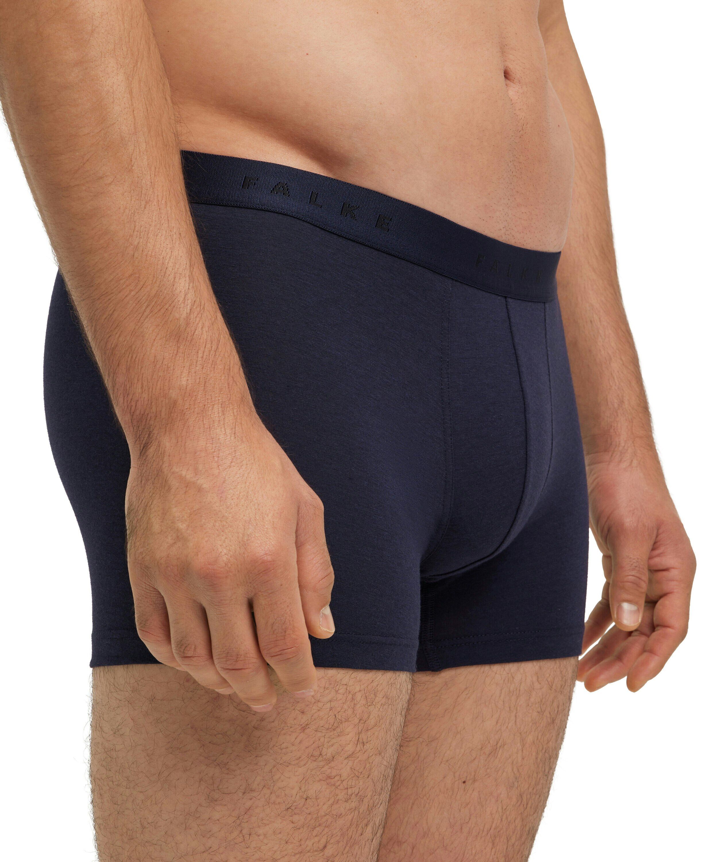 FALKE heren boxer Daily Climate Control, boxers normale lengte, donkerblauw (midnight)