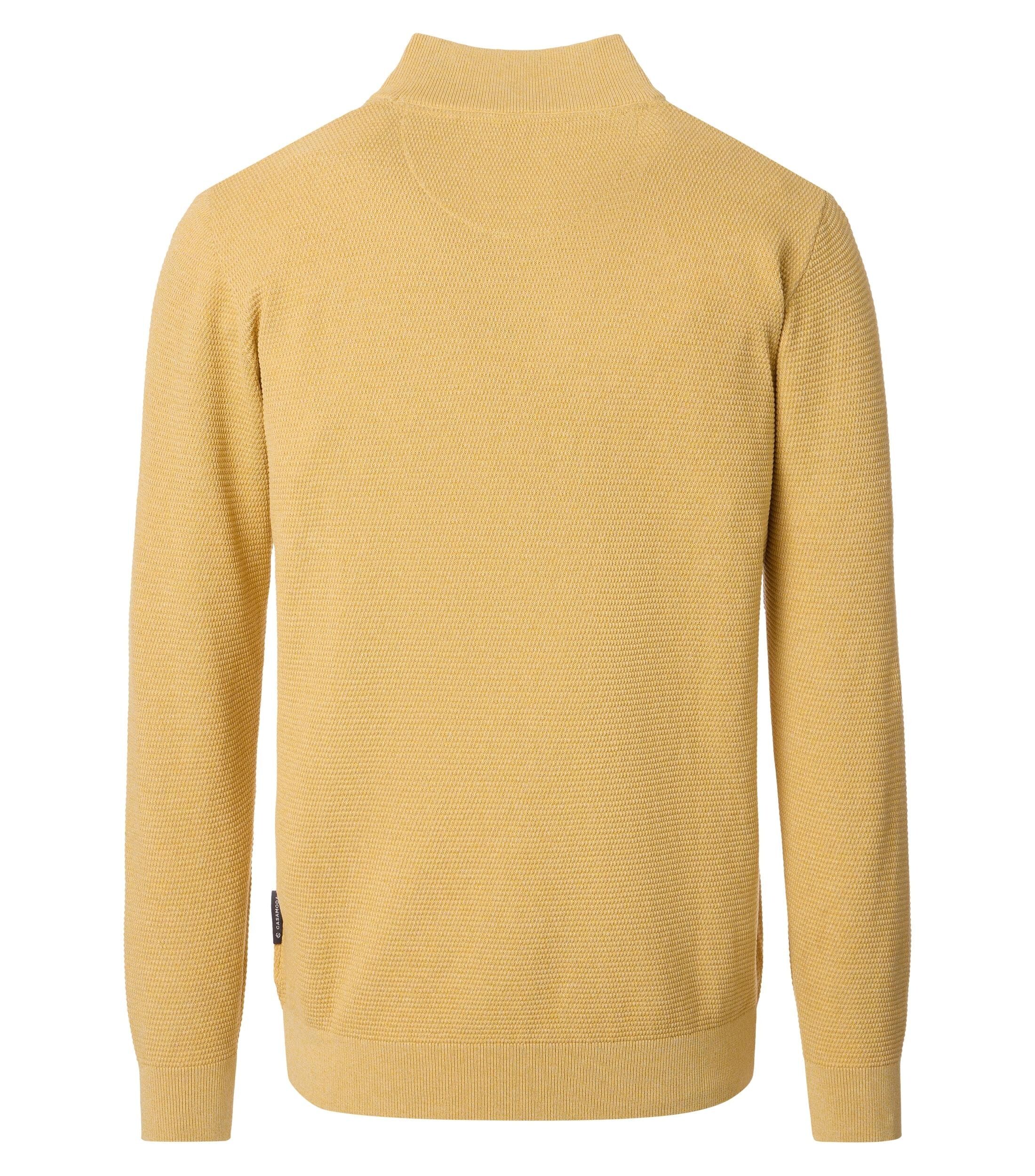 CASA MODA comfort fit schipperstrui, geel