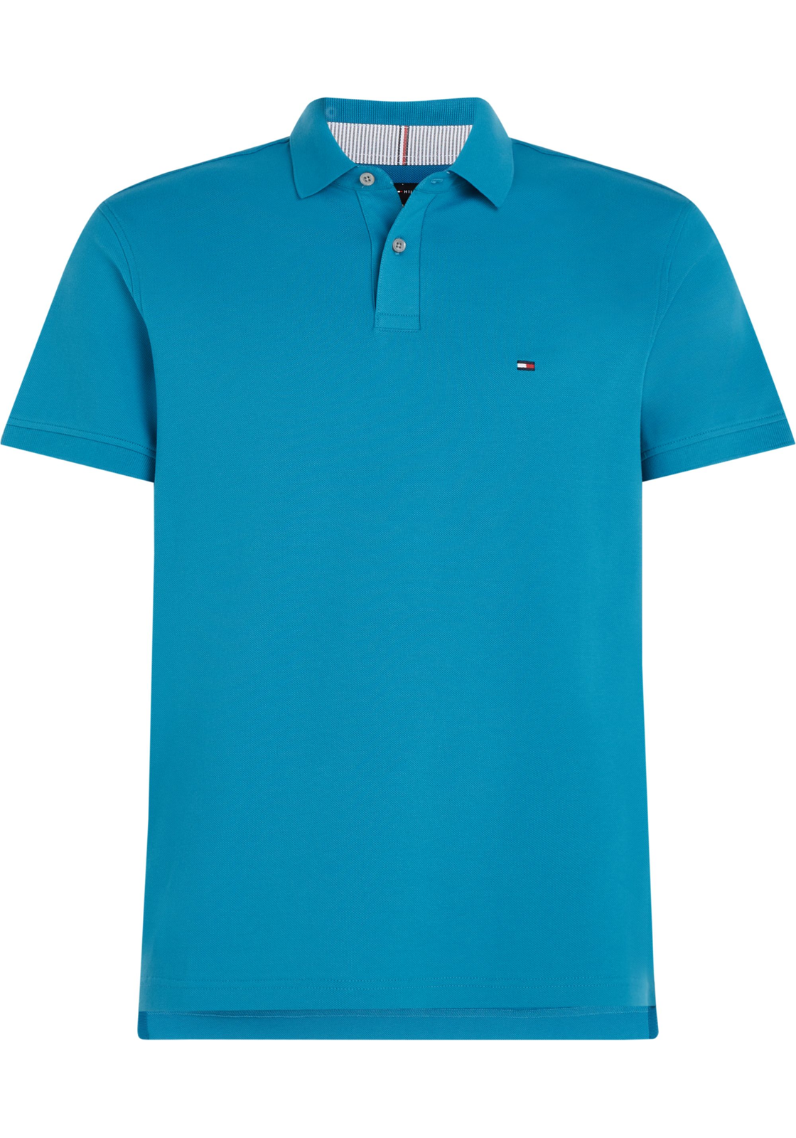 image_2_MW0MW17770CX6_F_C4401wid2000amphei2000ampop_usm1710 Tommy Hilfiger 1985 Regular Polo, heren poloshirt, zwembadblauw