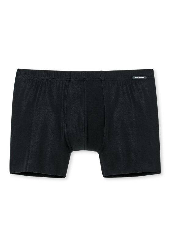 SCHIESSER Laser Cut boxer (1-pack), heren short interlock naadloos zwart SCHIESSER Laser Cut boxer (1-pack), heren short interlock naadloos zwart