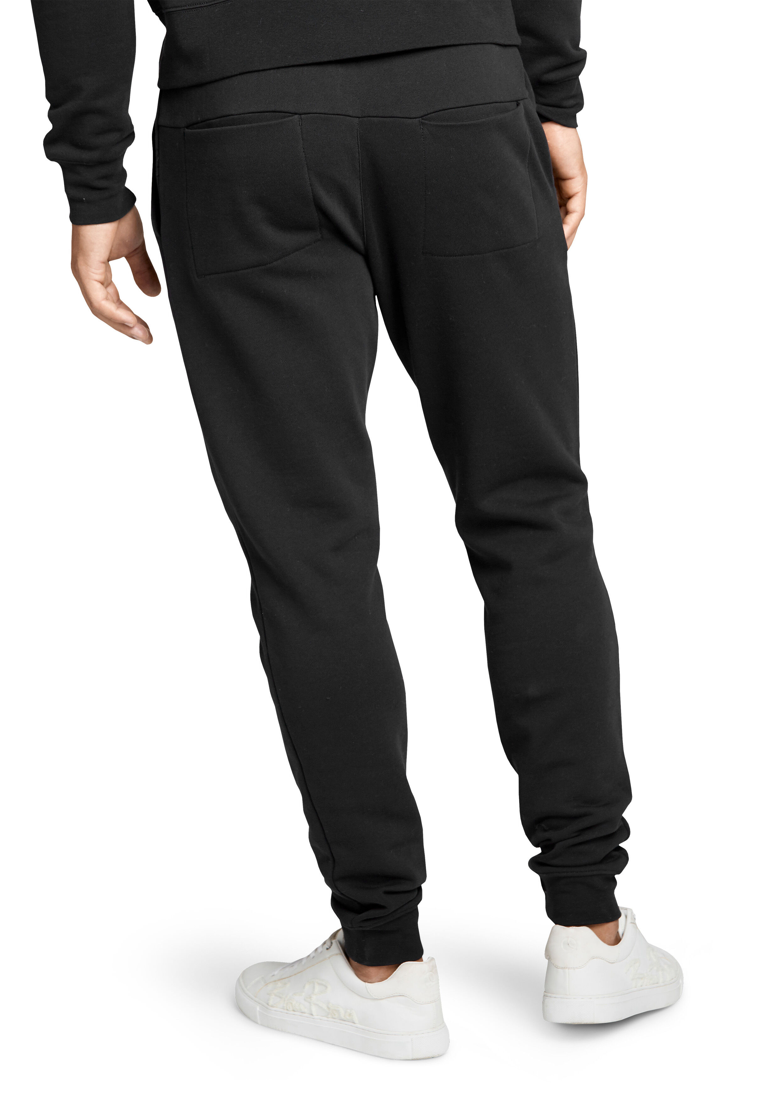 Bjorn Borg tapered pant, heren joggingbroek dik, zwart