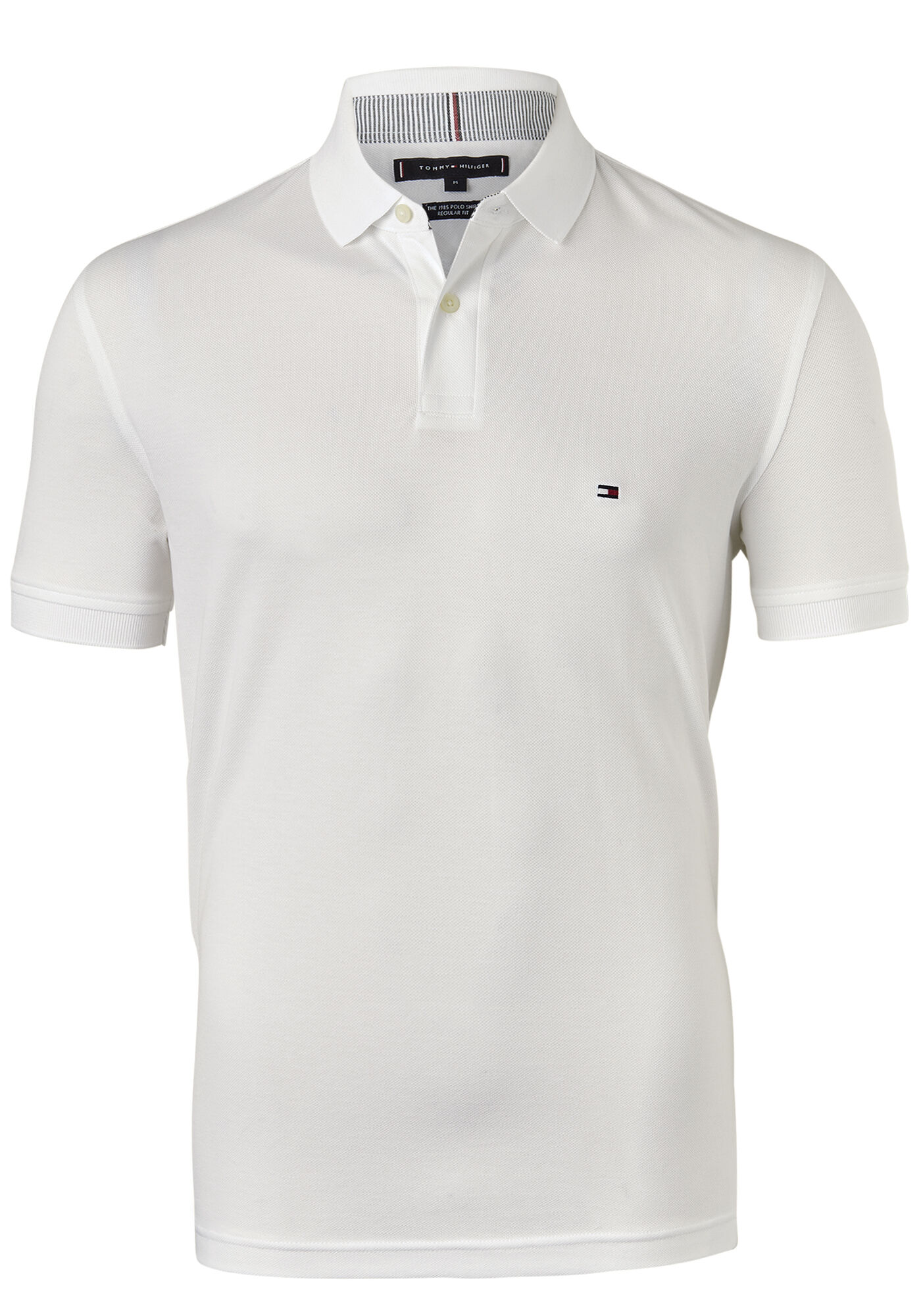 Tommy Hilfiger 1985 regular fit polo, wit