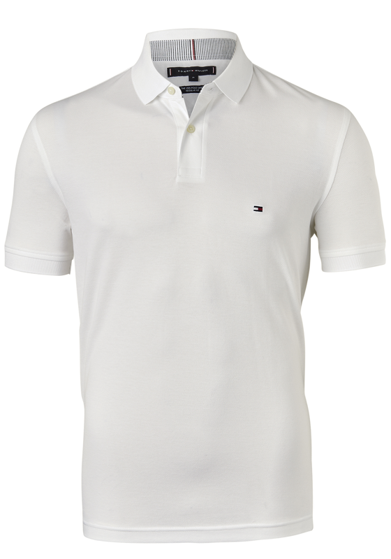 Tommy Hilfiger 1985 regular fit polo, wit Tommy Hilfiger 1985 regular fit polo, wit