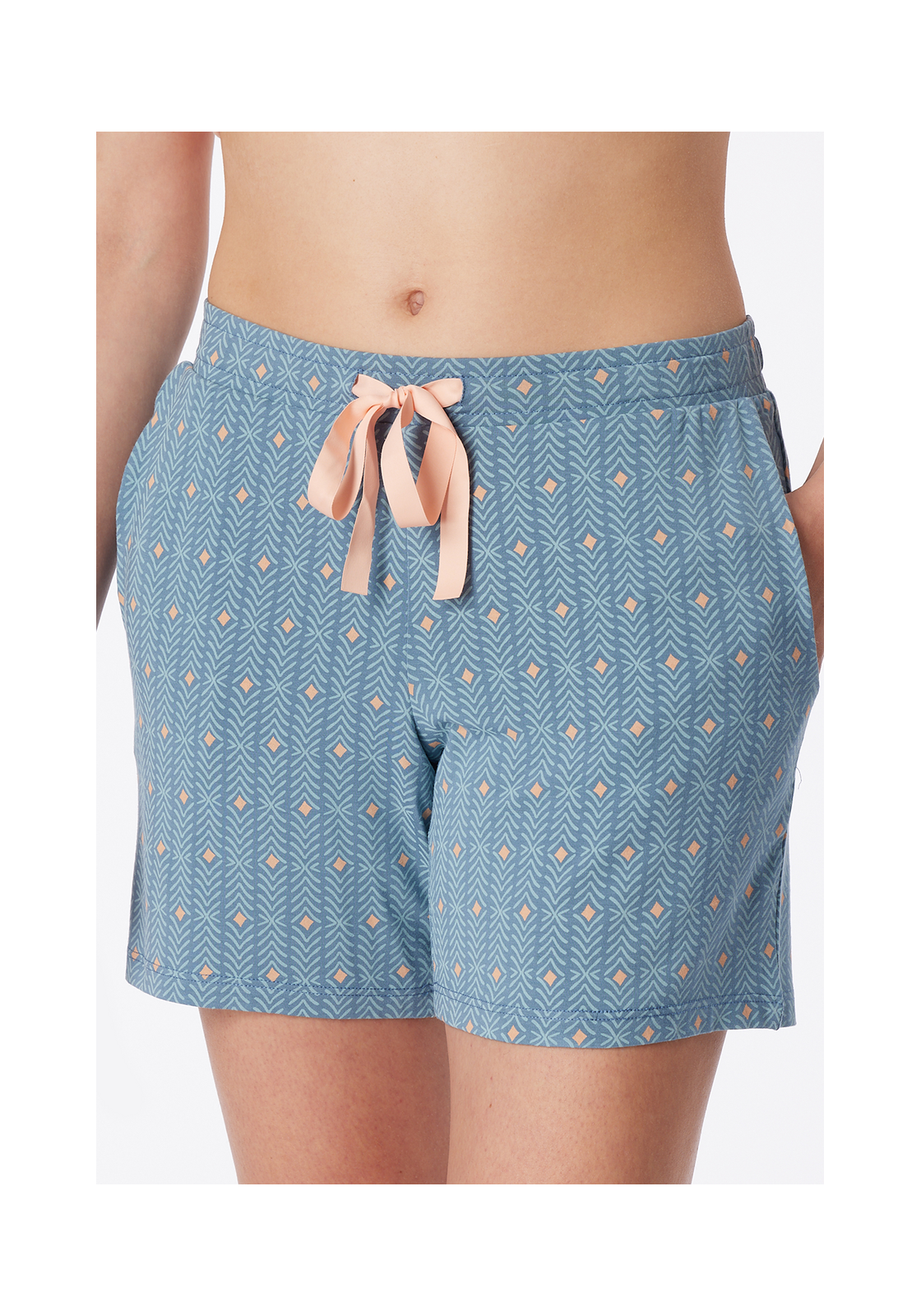 image_3_176418-915_3_1280x1280 SCHIESSER Mix+Relax loungebroek kort, dames broek kort modal multicolor gedessineerd