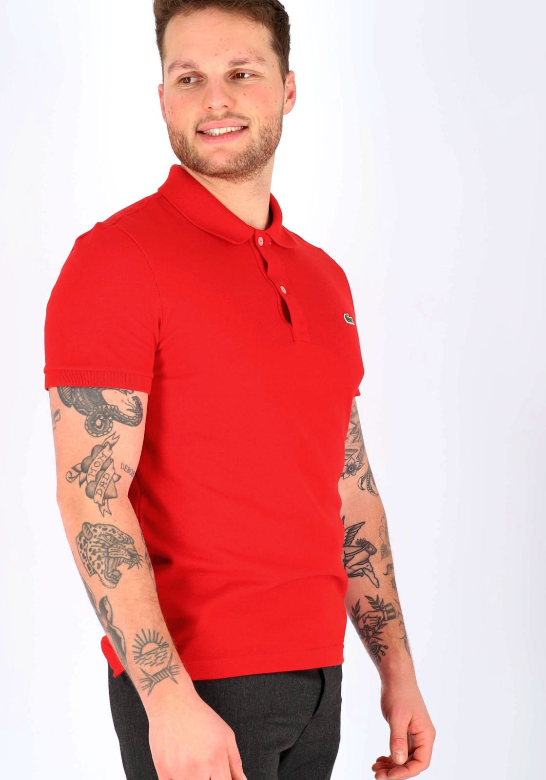 5-3614037530392-social-Shoot-Bram-G-tot-en-met-februari-2028-861107-hot-ot-not_basis-PH4012-240_HR Lacoste Slim Fit polo, rood