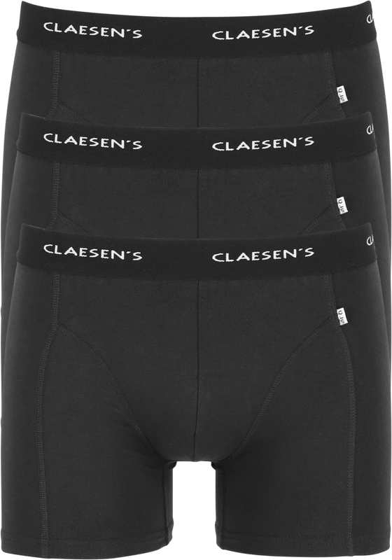 Claesen's Basics boxers (3-pack), heren boxers lang, zwart Claesen's Basics boxers (3-pack), heren boxers lang, zwart