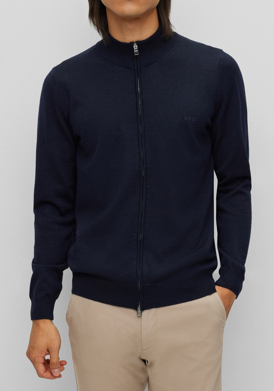2-4063535193858-50476347-404-hugo_boss-trui-vest-najaar_HR BOSS Balonso regular fit vest wol, heren vest middeldik, donkerblauw