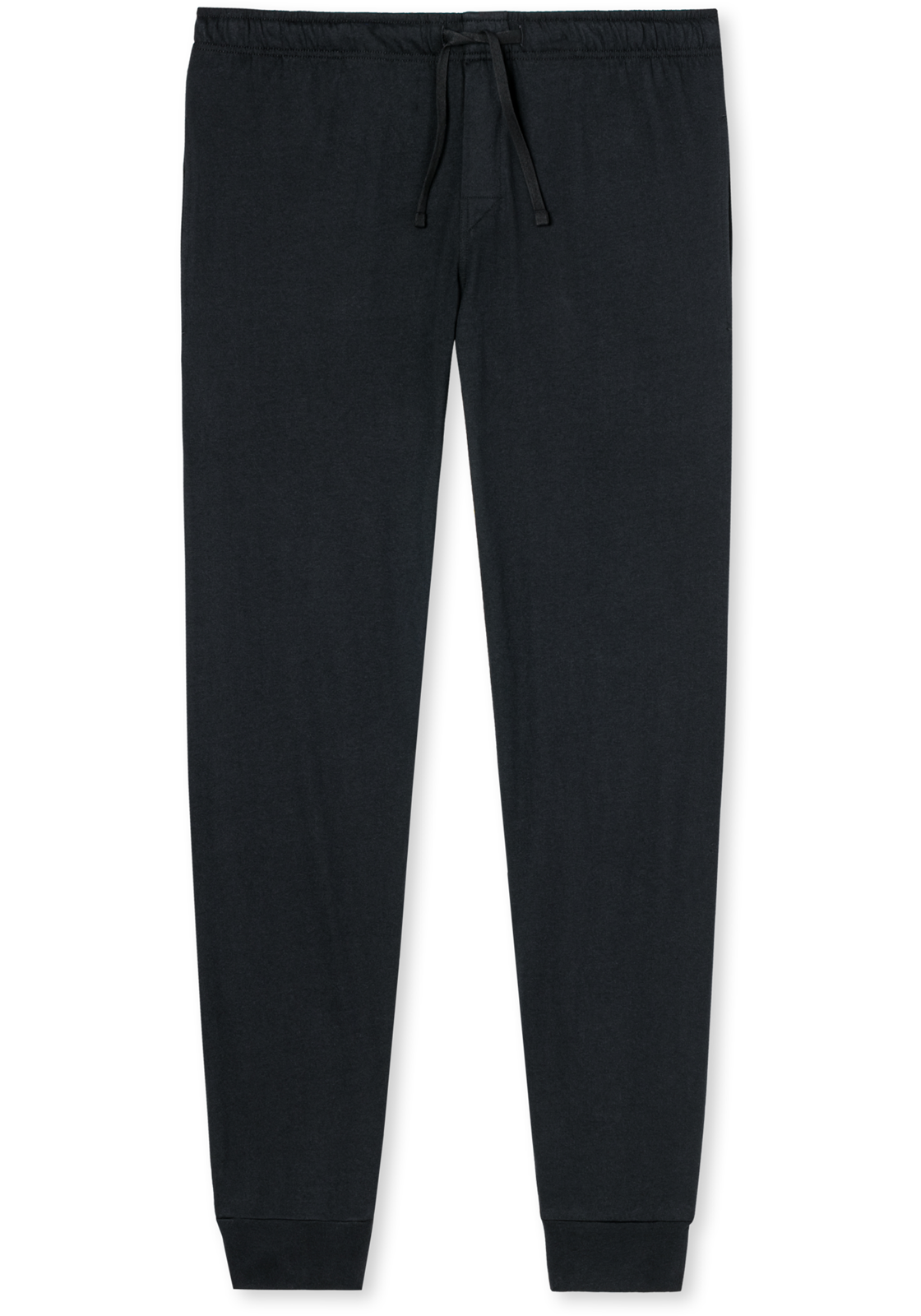 2-4007065359186-schiesser-mixrelax-loungebroek_HR SCHIESSER Mix+Relax lounge broek, lange pijpen met boord, dun, zwart
