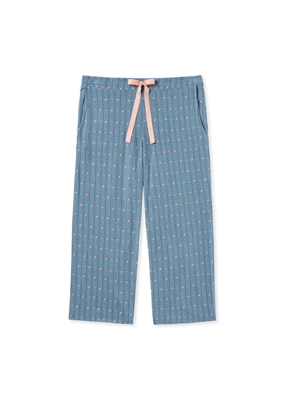 image_2_181193-915_2_1280x1280 SCHIESSER Mix+Relax nachtkleding dames, dames loungebroek 3/4 lengte modal grafische print multicolour