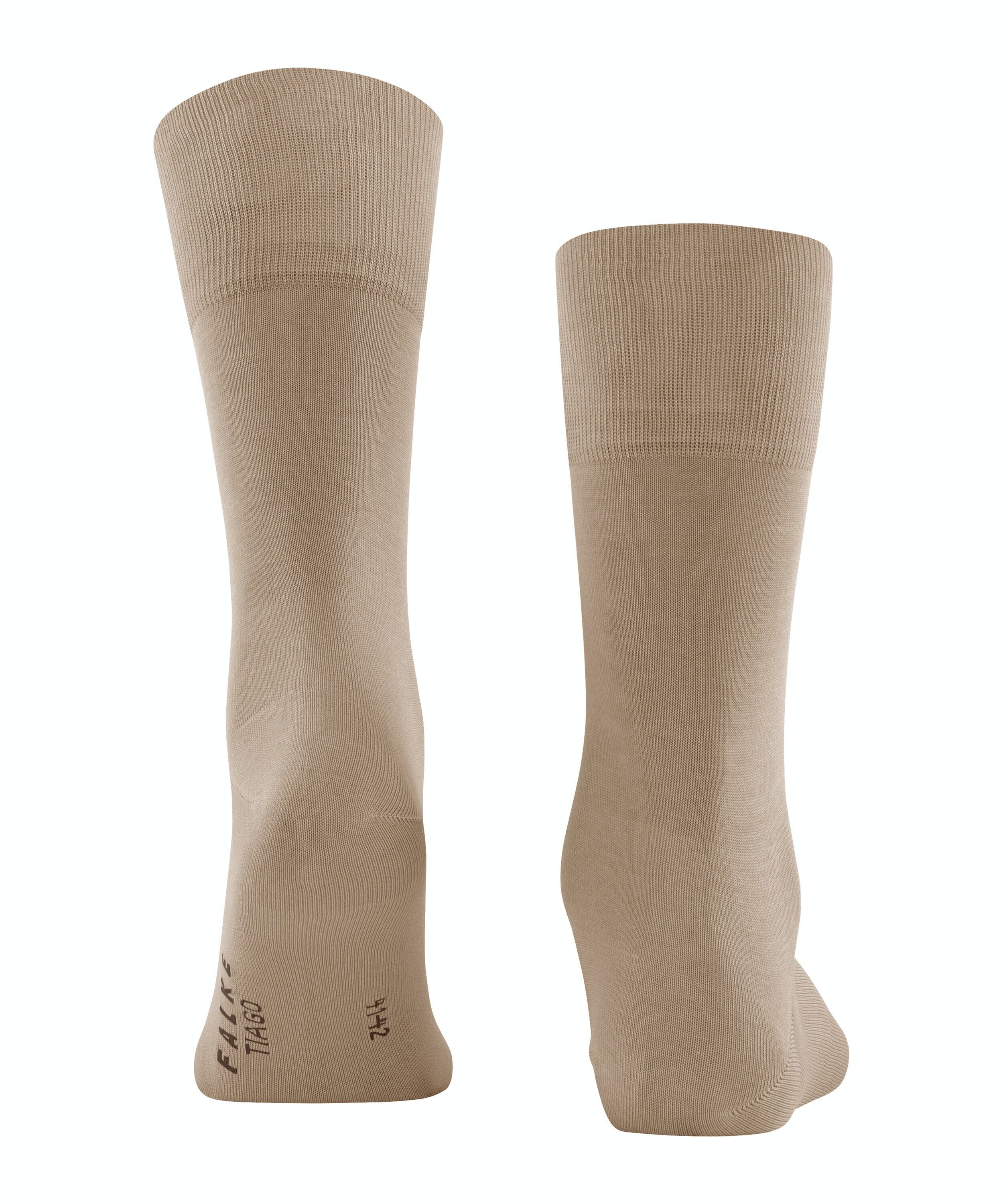 FALKE Tiago herensokken, beige (camel)