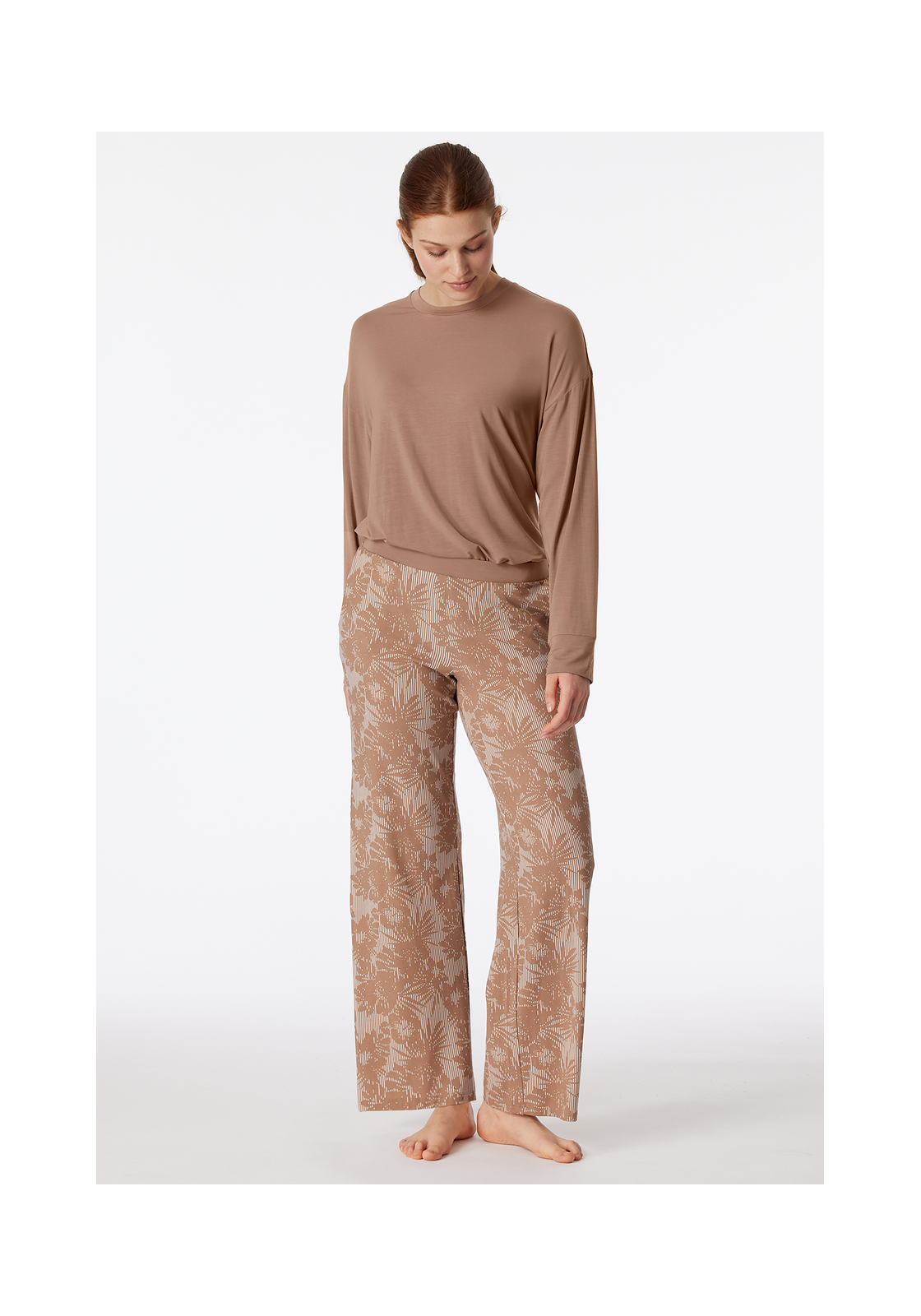 image_8_181226-407_5_1280x1280 SCHIESSER selected! premium inspiration pyjamaset, dames pyjama van lange klei