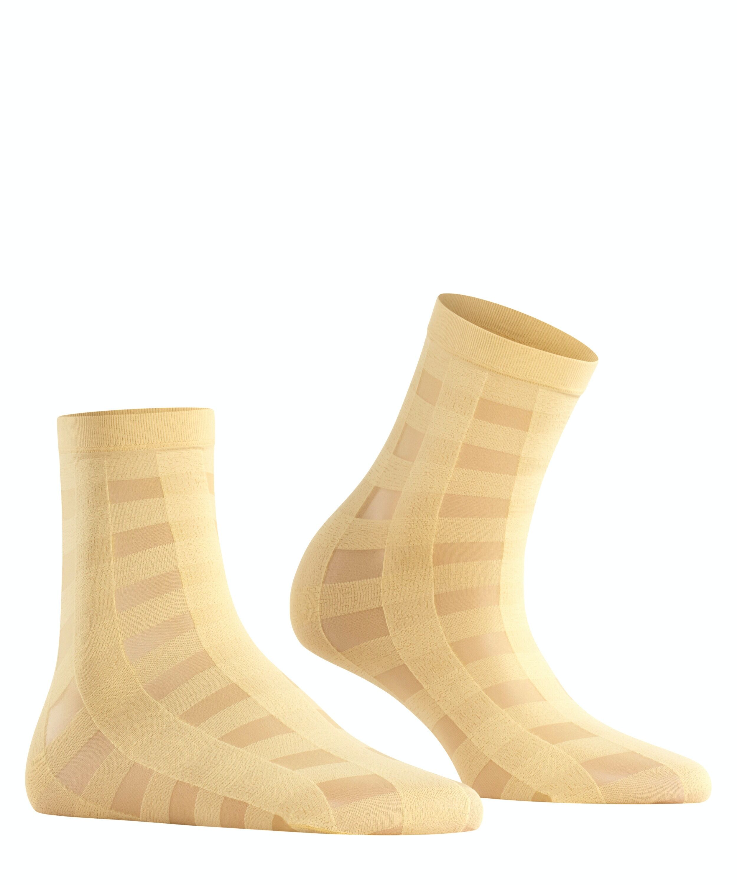 FALKE Notebook 30 DEN dames sokjes, limegroen (lime light)