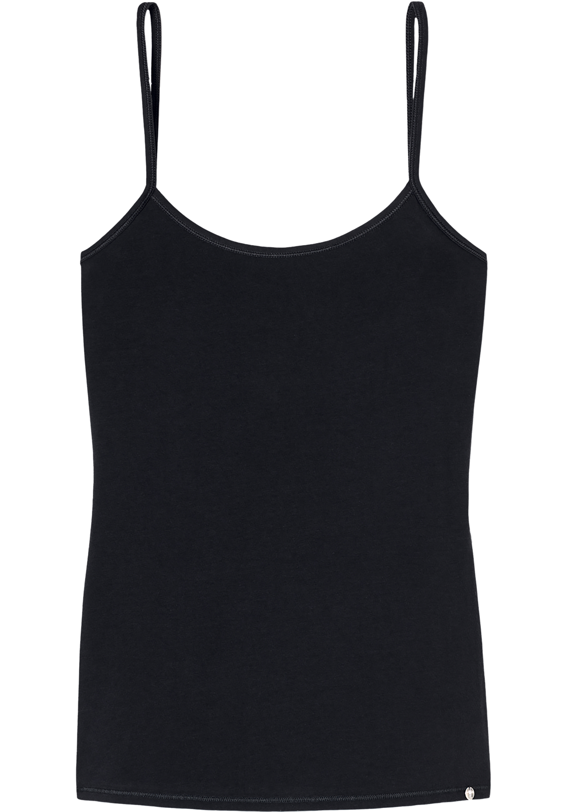 1-4007063789596-schiesser-dames-hemdje-1p_HR SCHIESSER 95/5 dames spaghetti top (1-pack), zwart