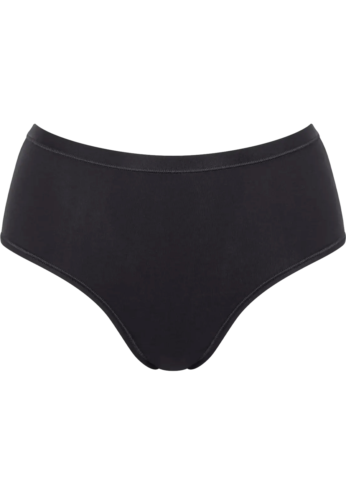 Sloggi Women GO Daily Cotton Midi (3-pack), dames slip, zwart Sloggi Women GO Daily Cotton Midi (3-pack), dames slip, zwart