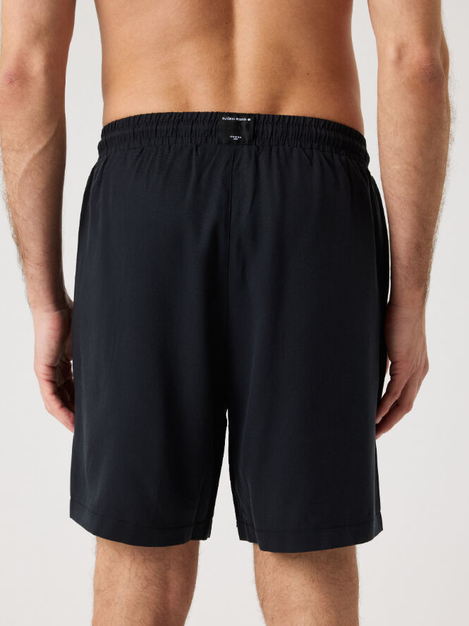Bjorn Borg Lyocell Resort Shorts, heren korte broek, zwart