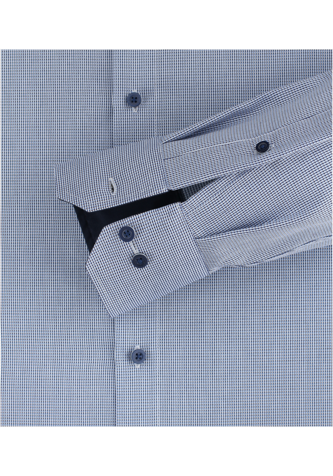 image_5_6ff5c0b692cee2584dd17d32c4b47beajpgautoformatbgF3F3F3blend-alpha100blend-colorF3F3F3blend-modedarkenfitclampp Redmond modern fit overhemd, popeline, blauw mini dessin