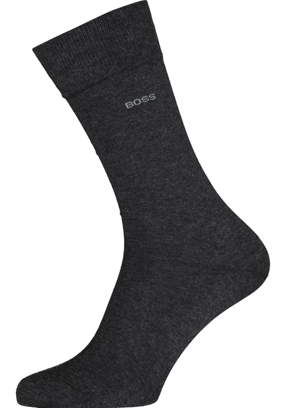 BOSS Marc uni (1-pack), herensokken katoen, antraciet grijs BOSS Marc uni (1-pack), herensokken katoen, antraciet grijs
