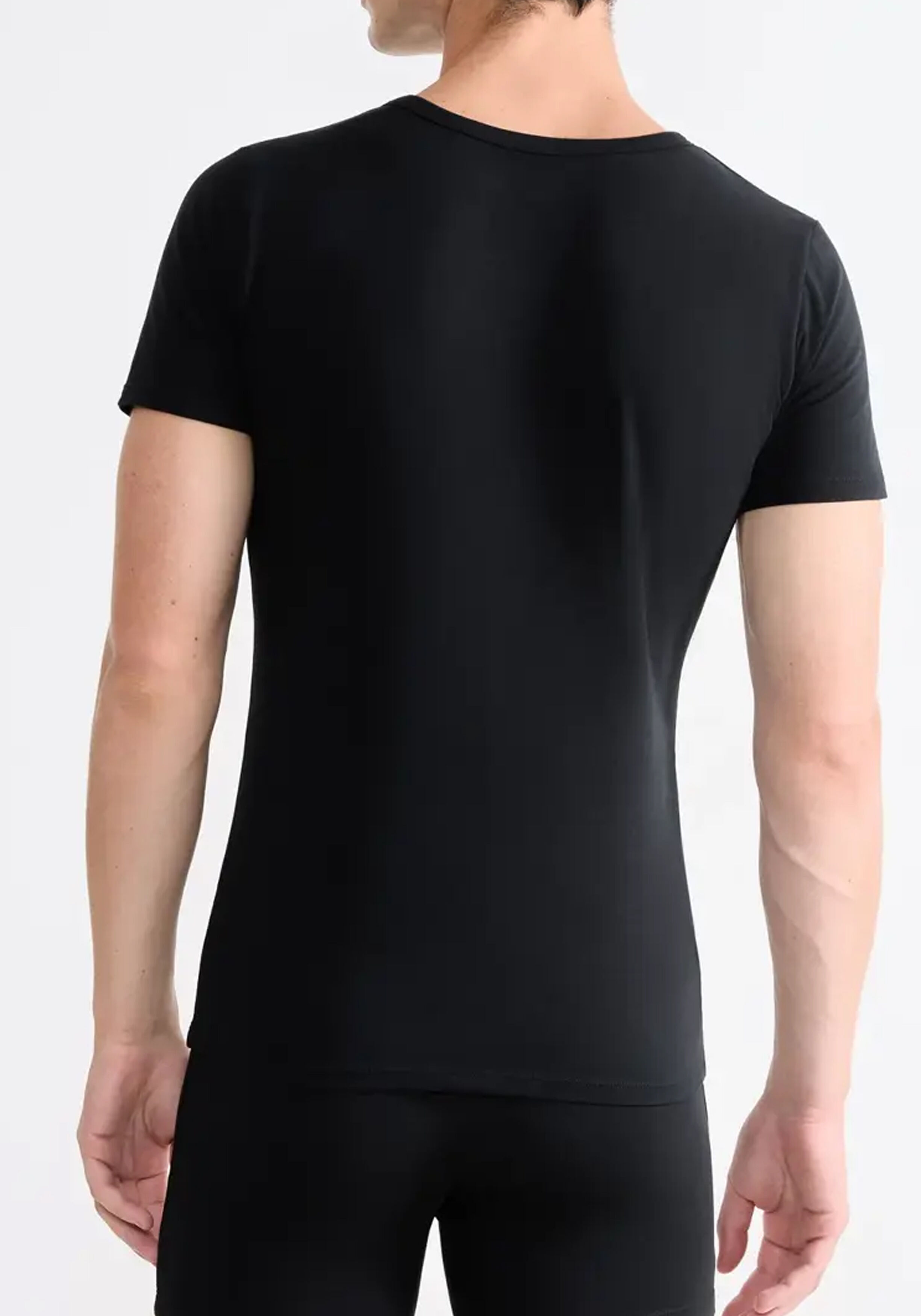 Sloggi Men GO ABC 2.0 O-Neck, heren T-shirt met een O-hals (2-pack), zwart
