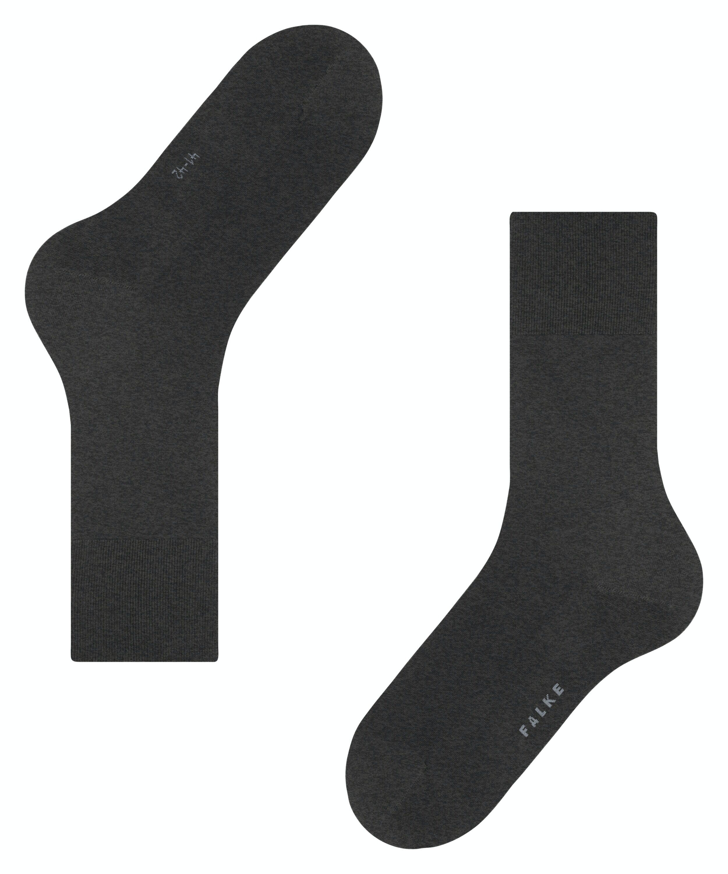 FALKE ClimaWool herensokken, antraciet melange (anthra. mel.)