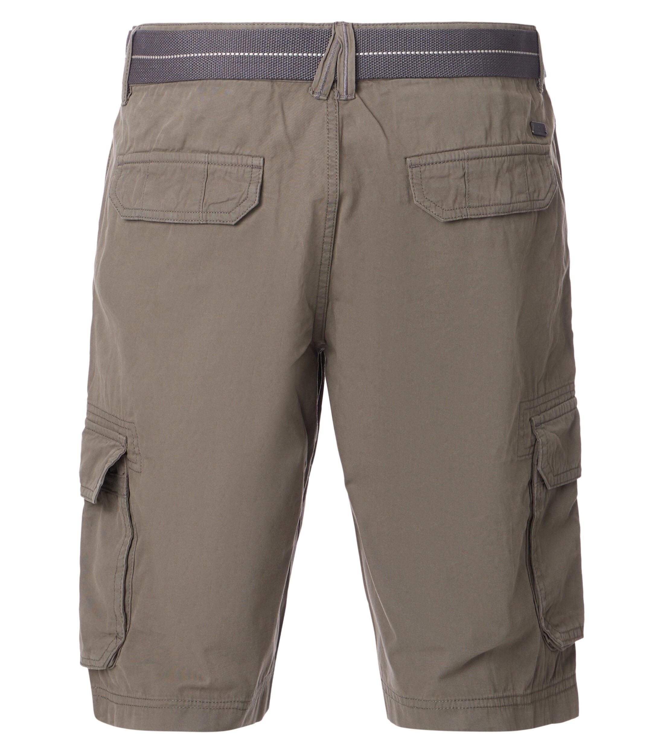 CASA MODA bermuda BEN, heren cargo korte broek, groen