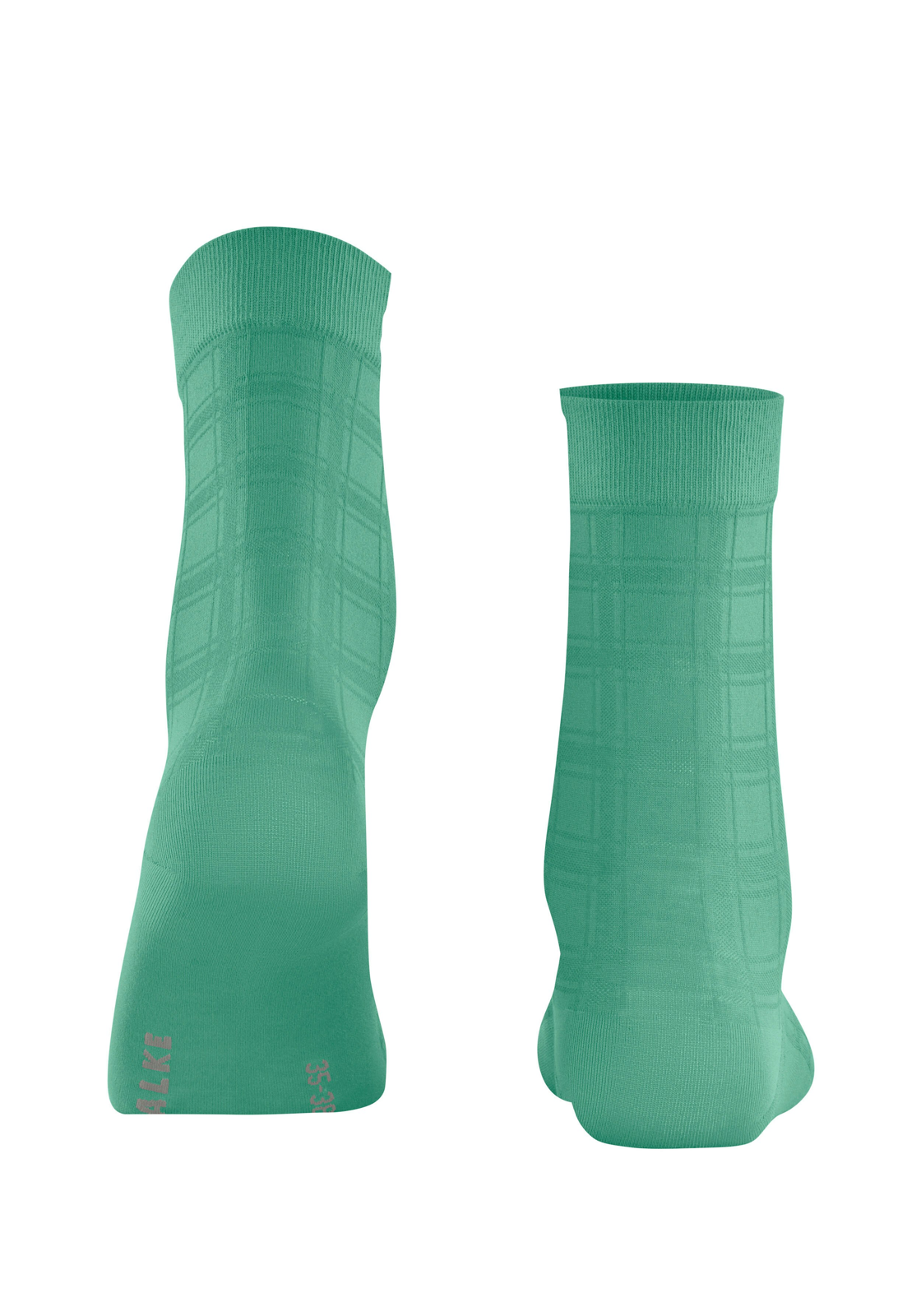 FALKE Madras damessokken, groen (oceangreen) FALKE Madras damessokken, groen (oceangreen)