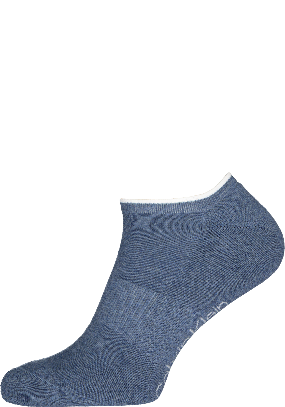 03-8720245219600_ck_sokken_3p_HR Calvin Klein herensokken Grant (3-pack), onzichtbare lage sportsokken, drie tinten jeansblauw