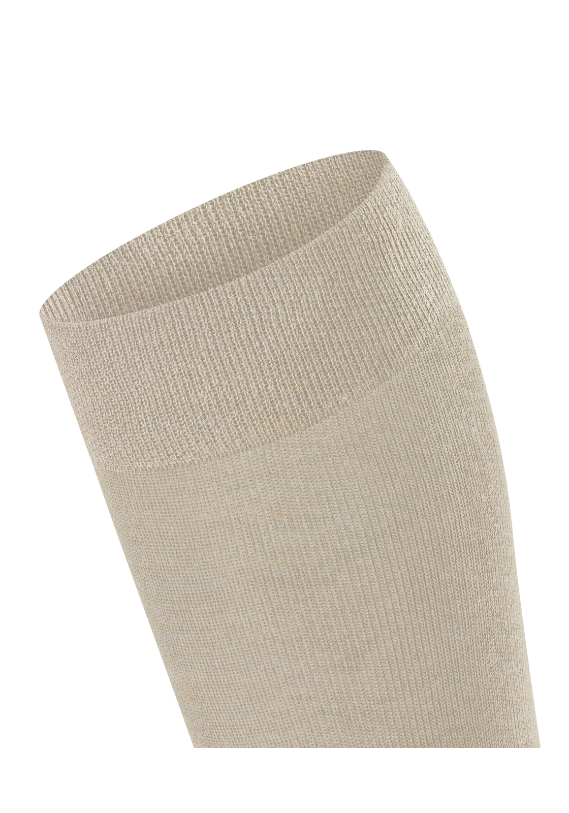 FALKE Sensitive London dames kniekousen, beige (linen melange) FALKE Sensitive London dames kniekousen, beige (linen melange)