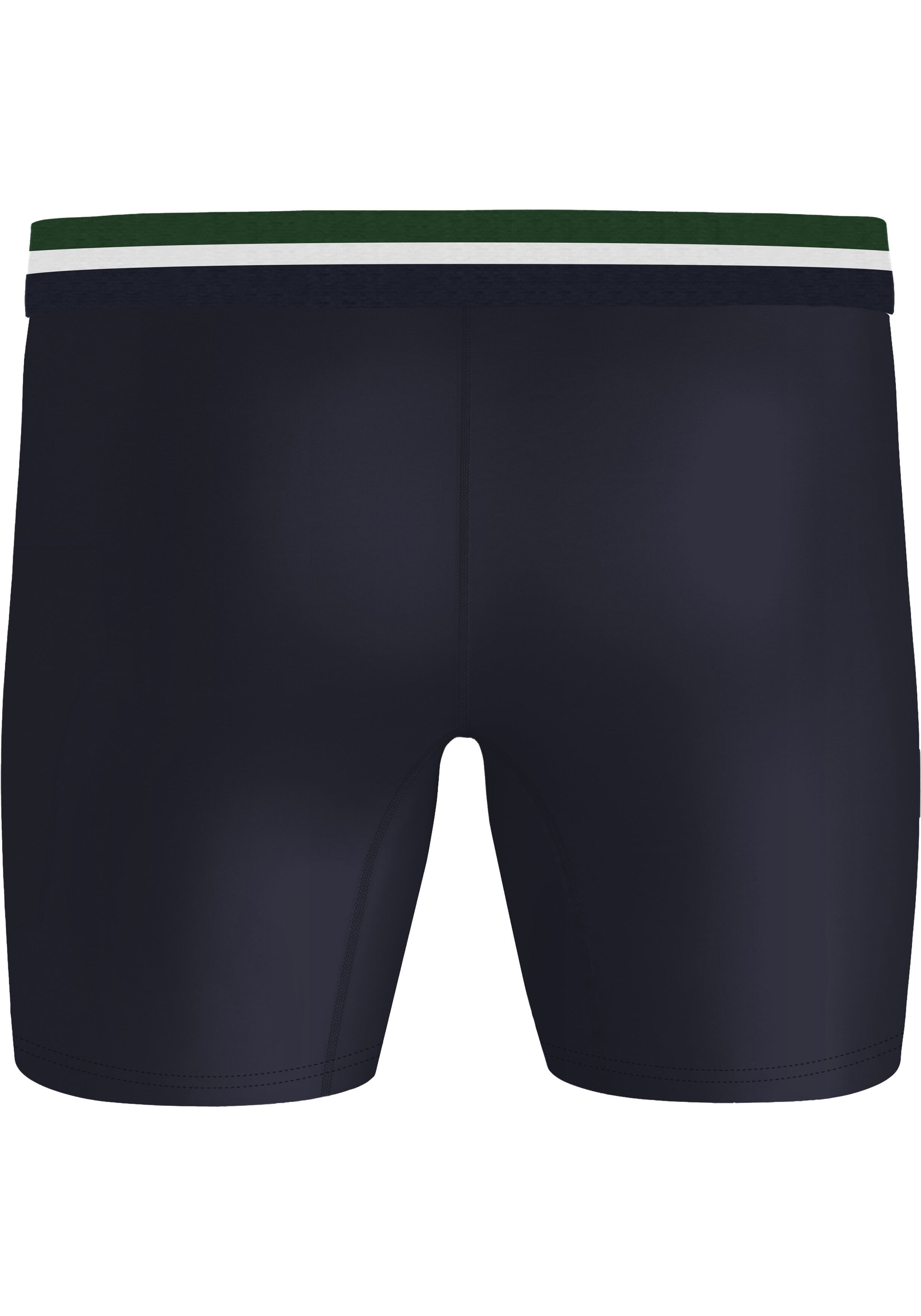 Bjorn Borg Sports Microfiber boxers, microfiber heren boxers lange pijpen (2-pack), wit, navy blauw