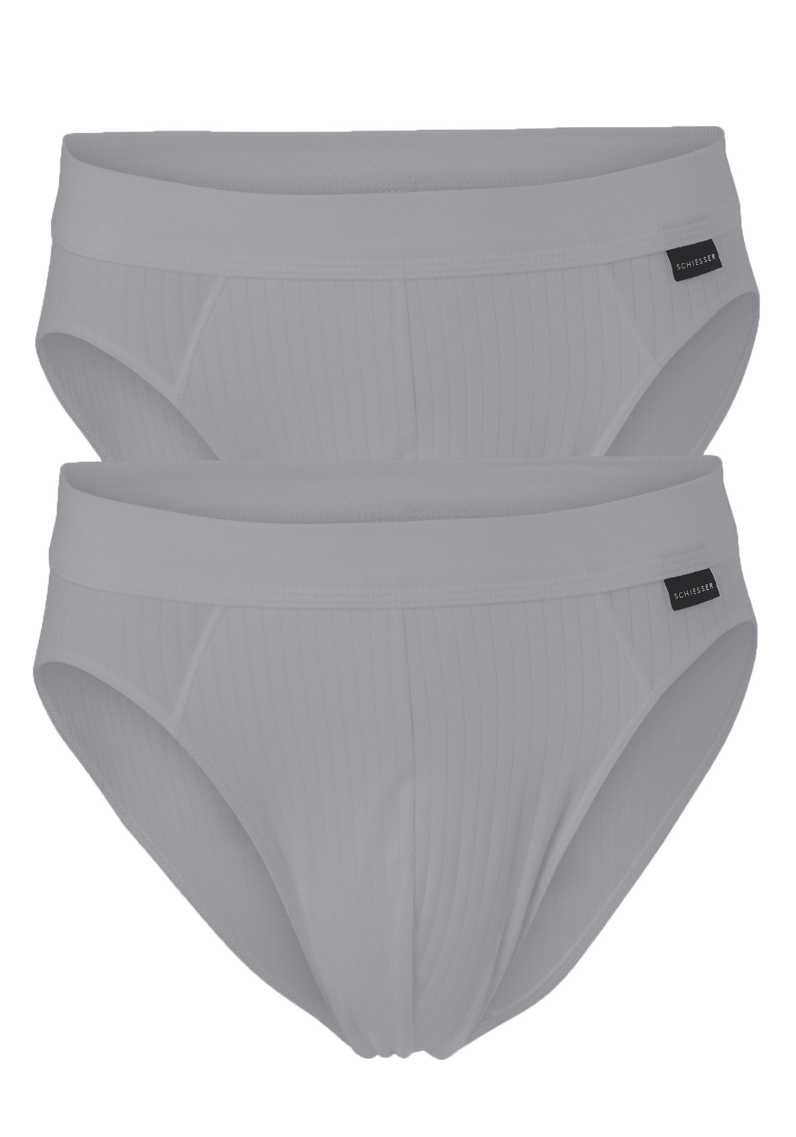 schiesser_ondergoed105984202_duo SCHIESSER Authentic rioslips (2-pack), grijs