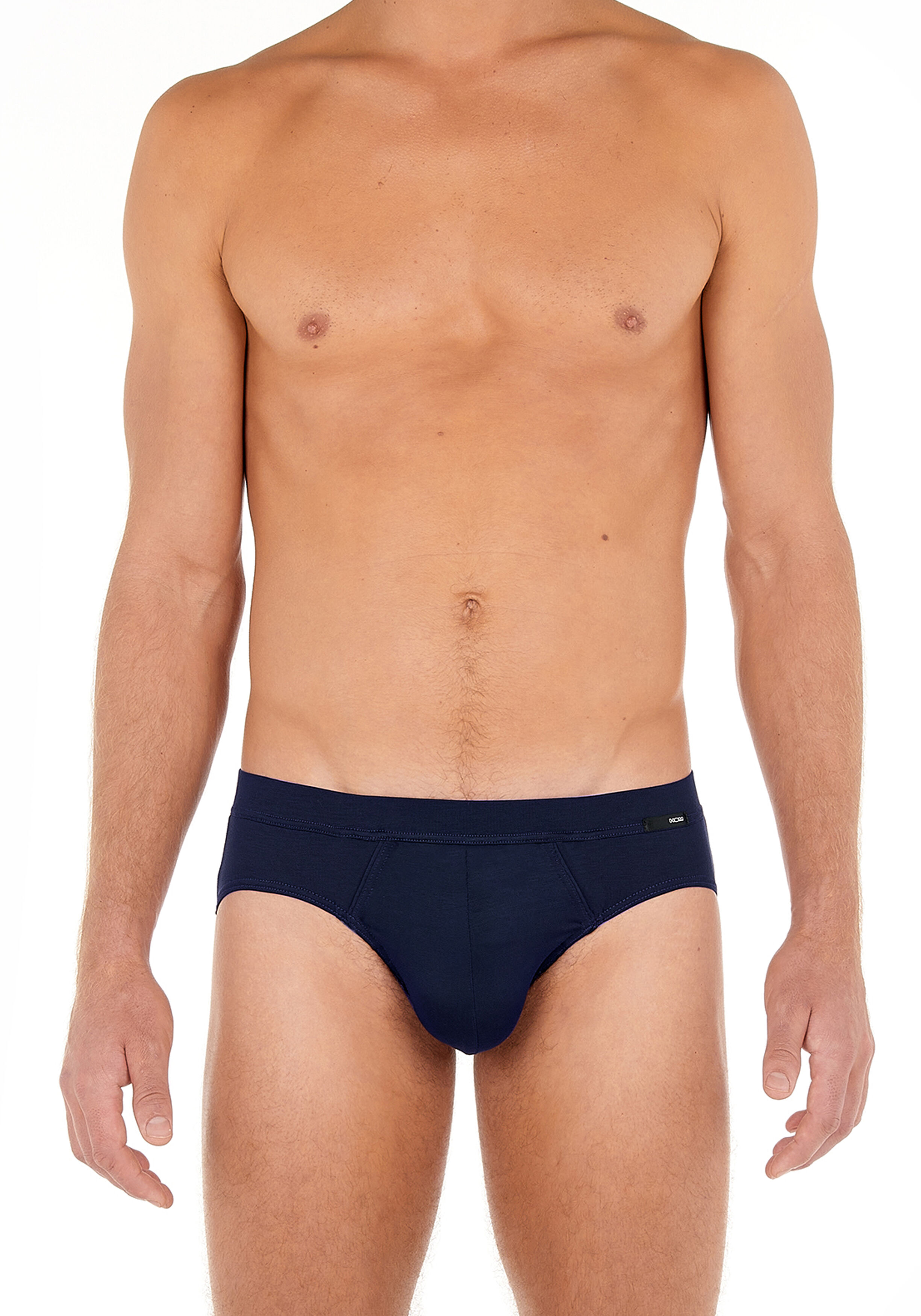 HOM Tencel soft comfort mini briefs (1-pack), heren slip, donkerblauw
