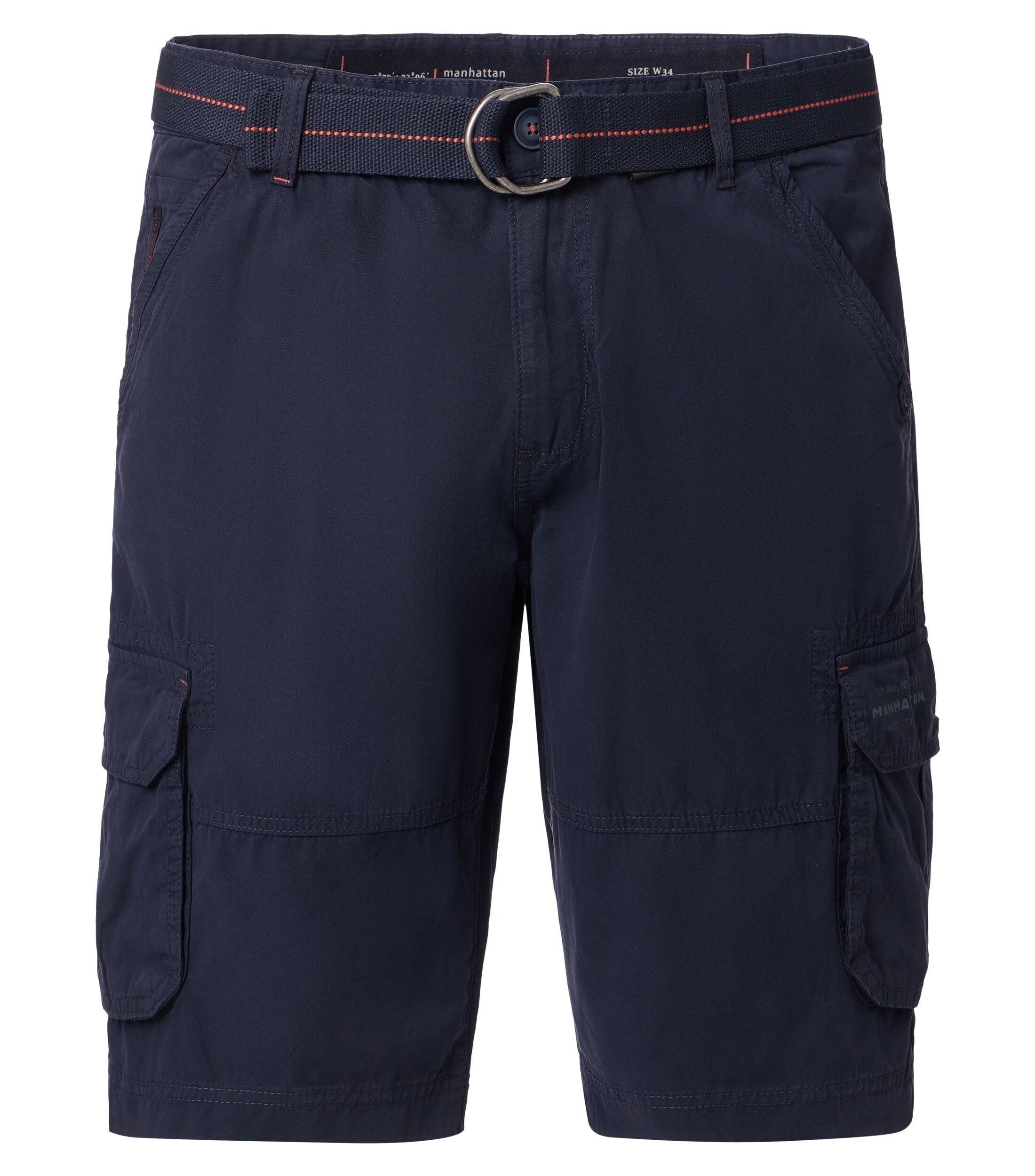 CASA MODA shorts BEN, heren cargo korte broek, blauw