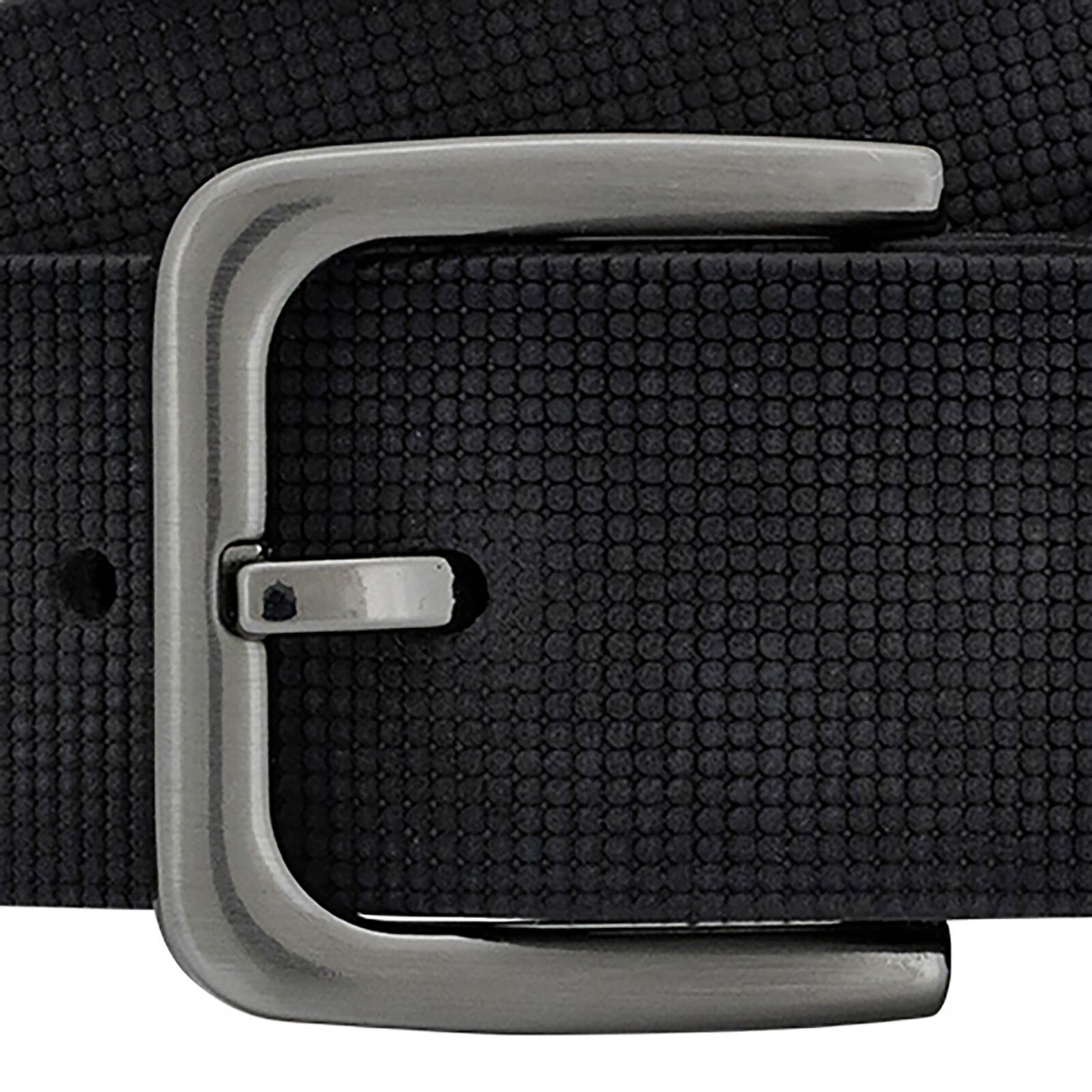 LINDENMANN leren heren riem, zwart