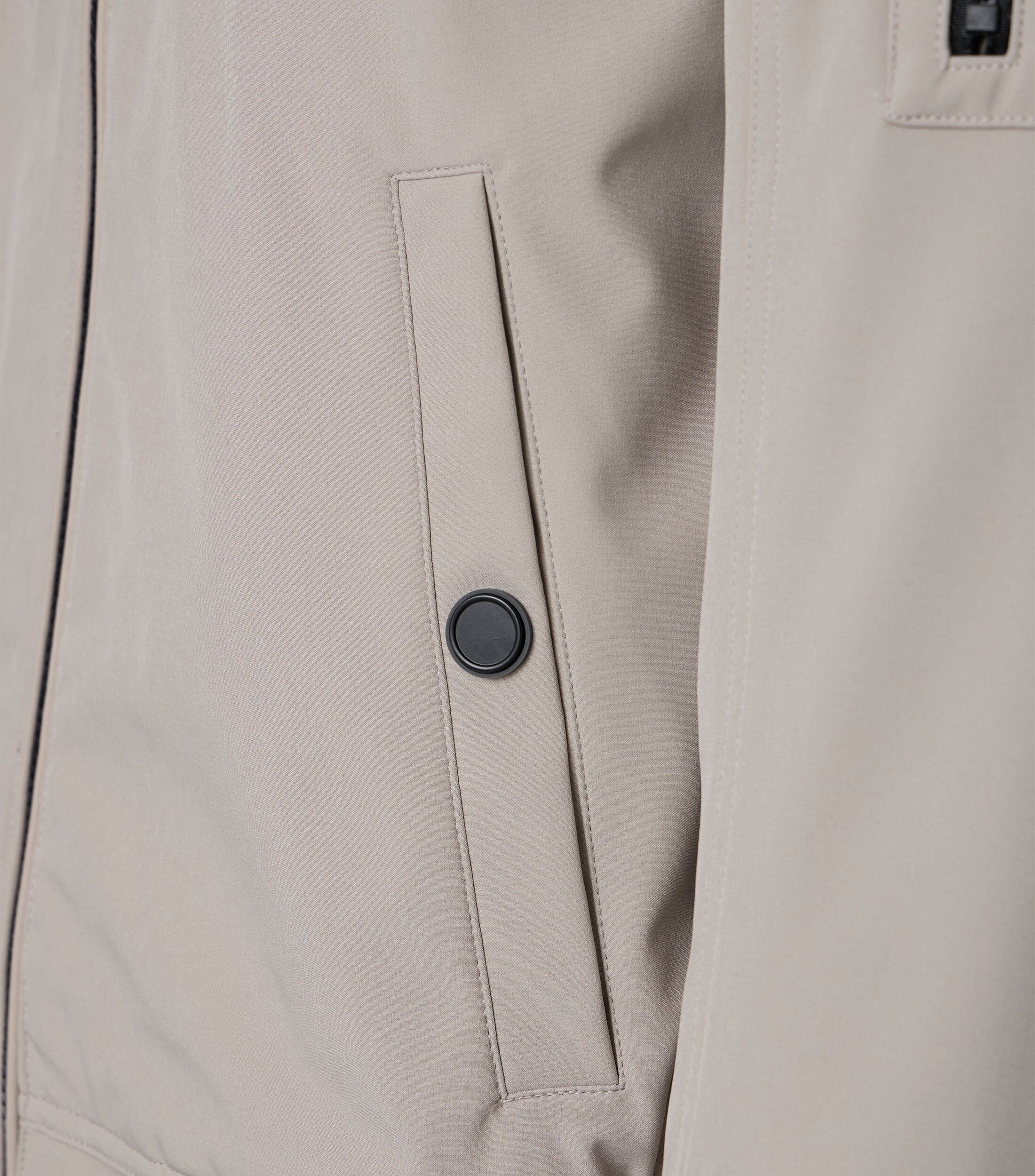 CASA MODA comfort fit tussenjas, beige, zwart