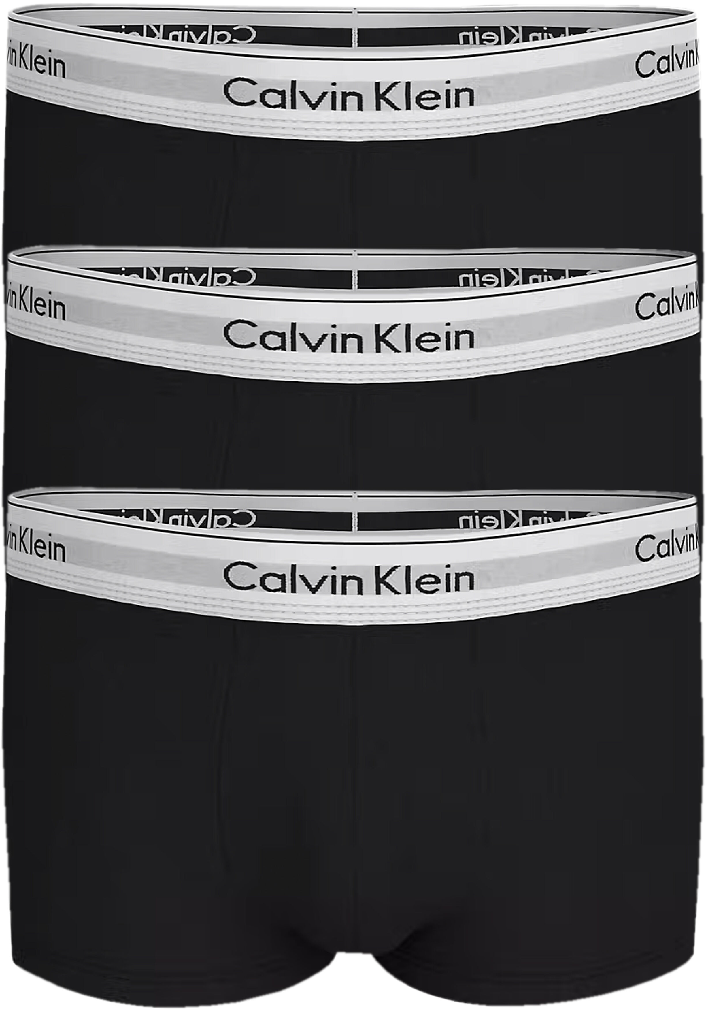 Calvin Klein Icon Cotton Stretch Low Rise trunks (3-pack), lage heren boxers kort, zwart